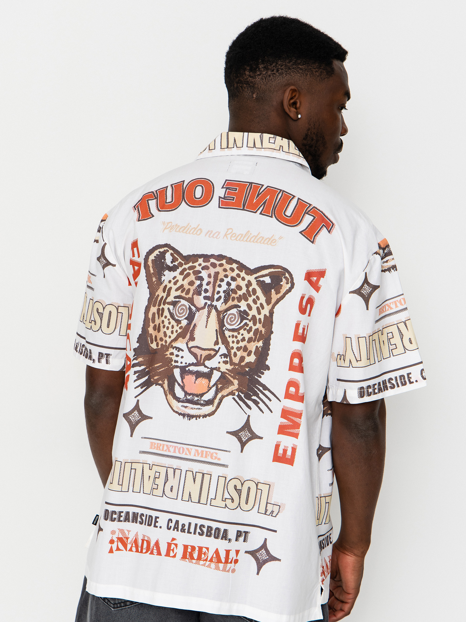 Koszula Brixton Getaway (lost in reality print)