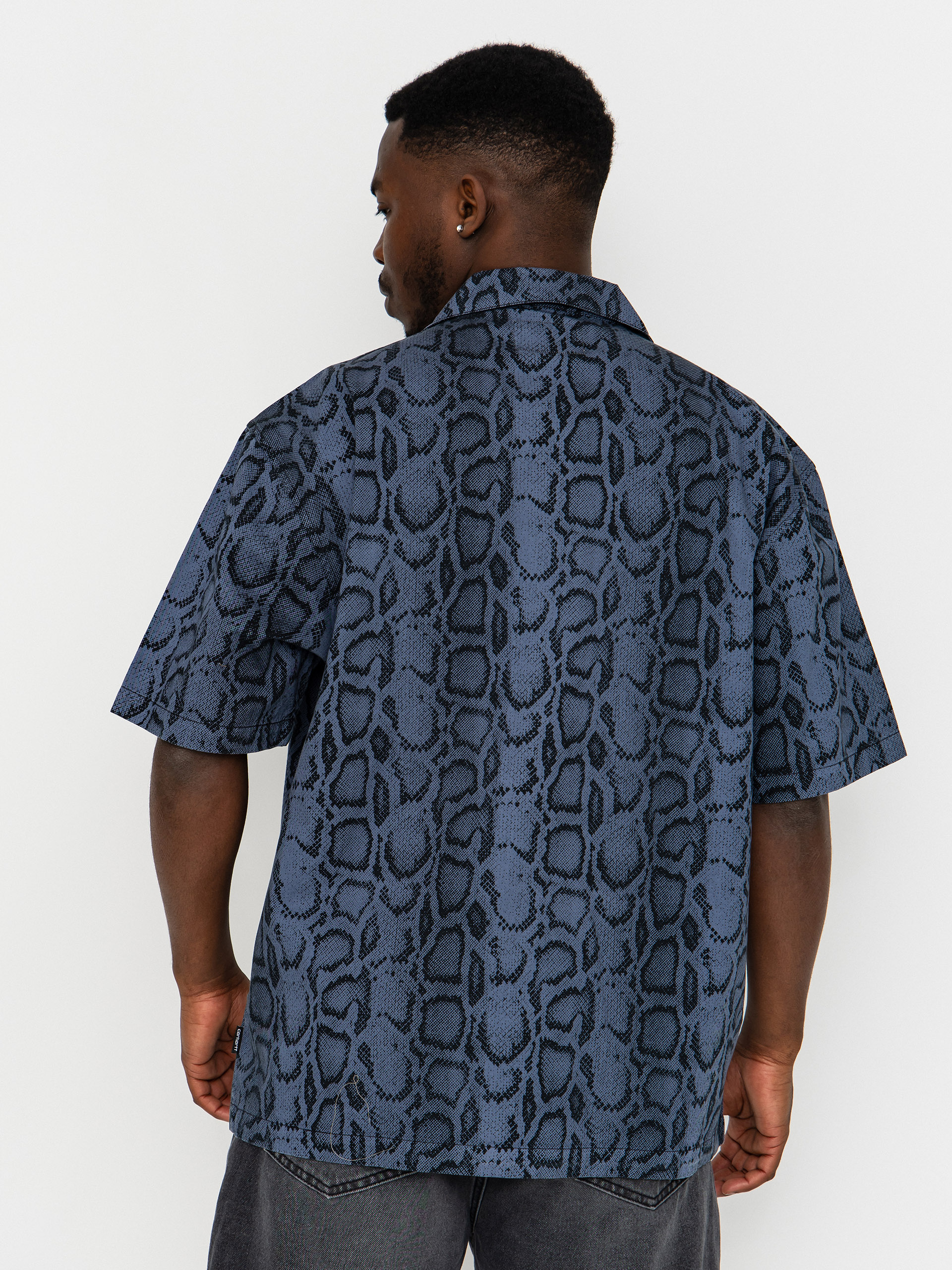 Koszula Carhartt WIP Snake Camo (snake camo/velvet blue)