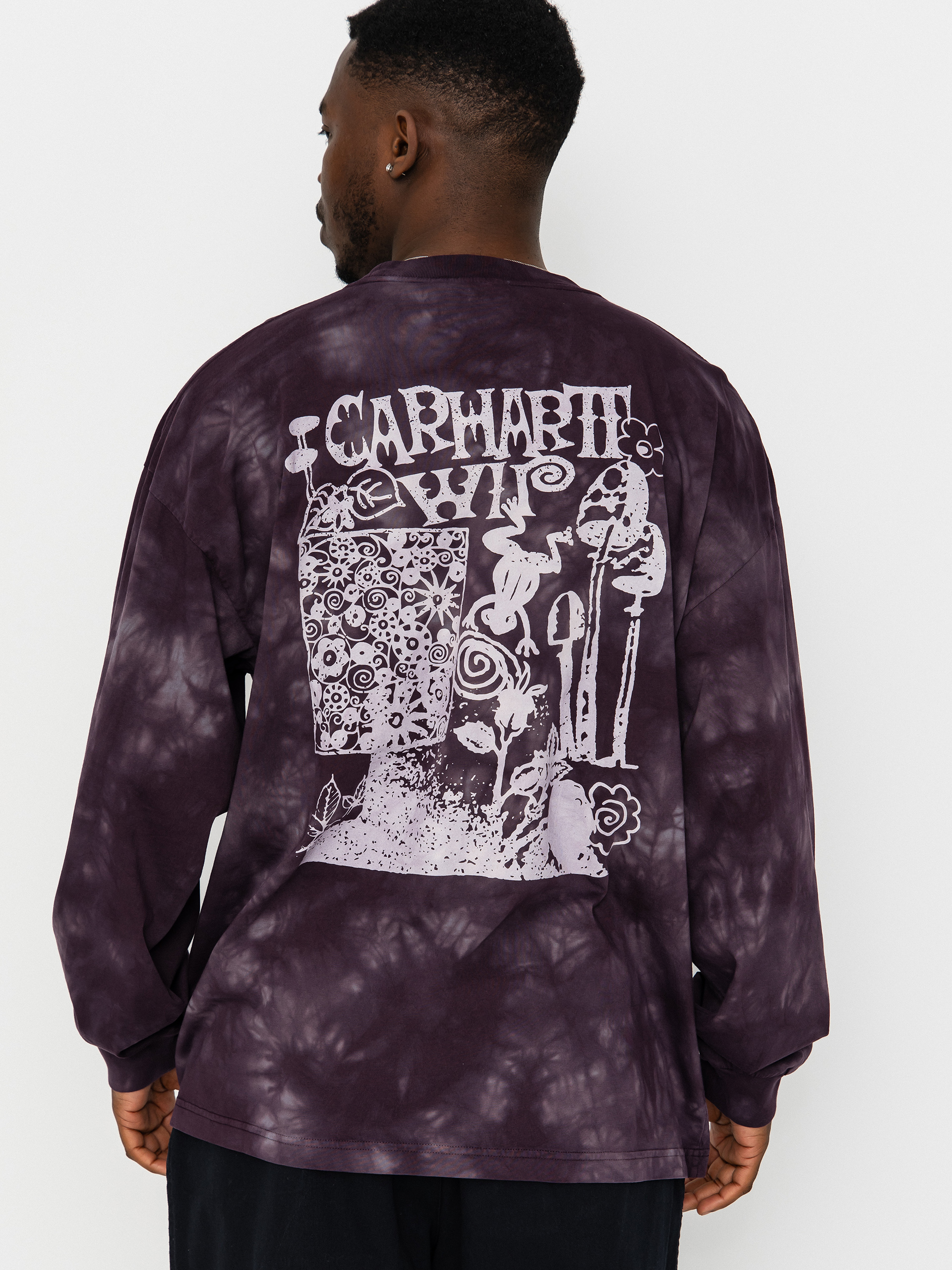 Longsleeve Carhartt WIP Radiate (yosemite/cozy purple)