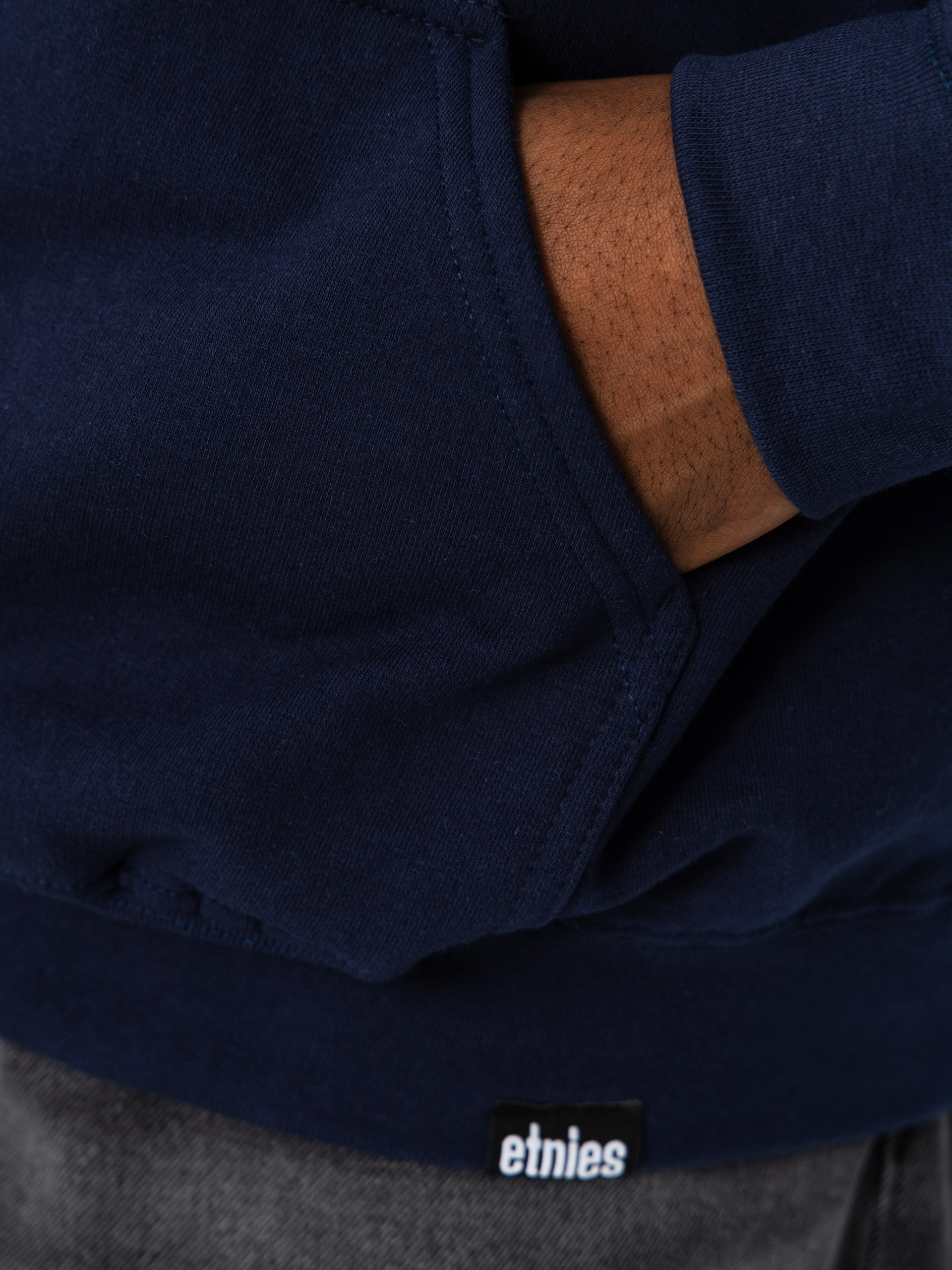 Bluza z kapturem Etnies Icon E HD (navy/grey)
