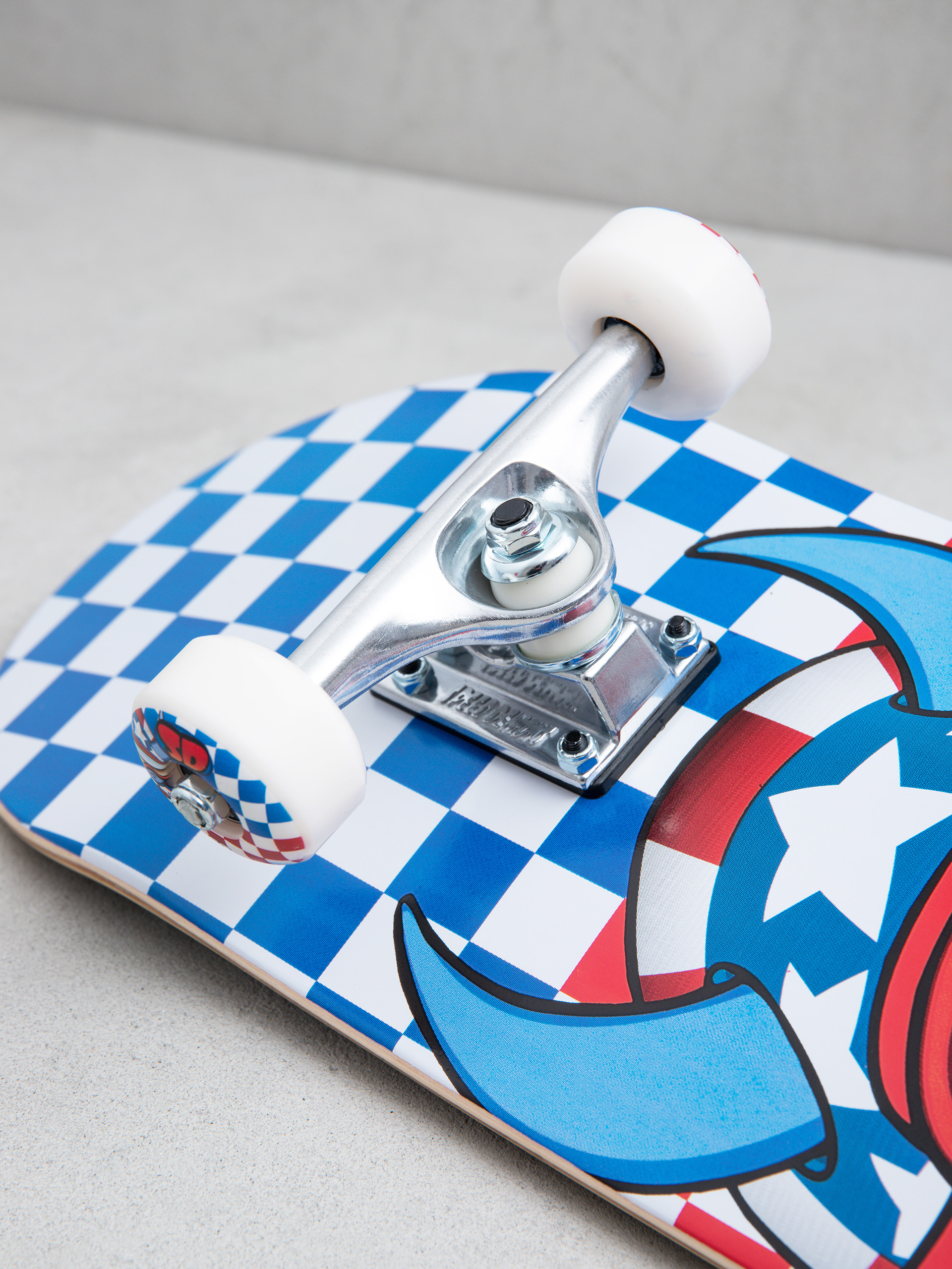 Deskorolka Speed Demons Stars (red/wht/blue checks)