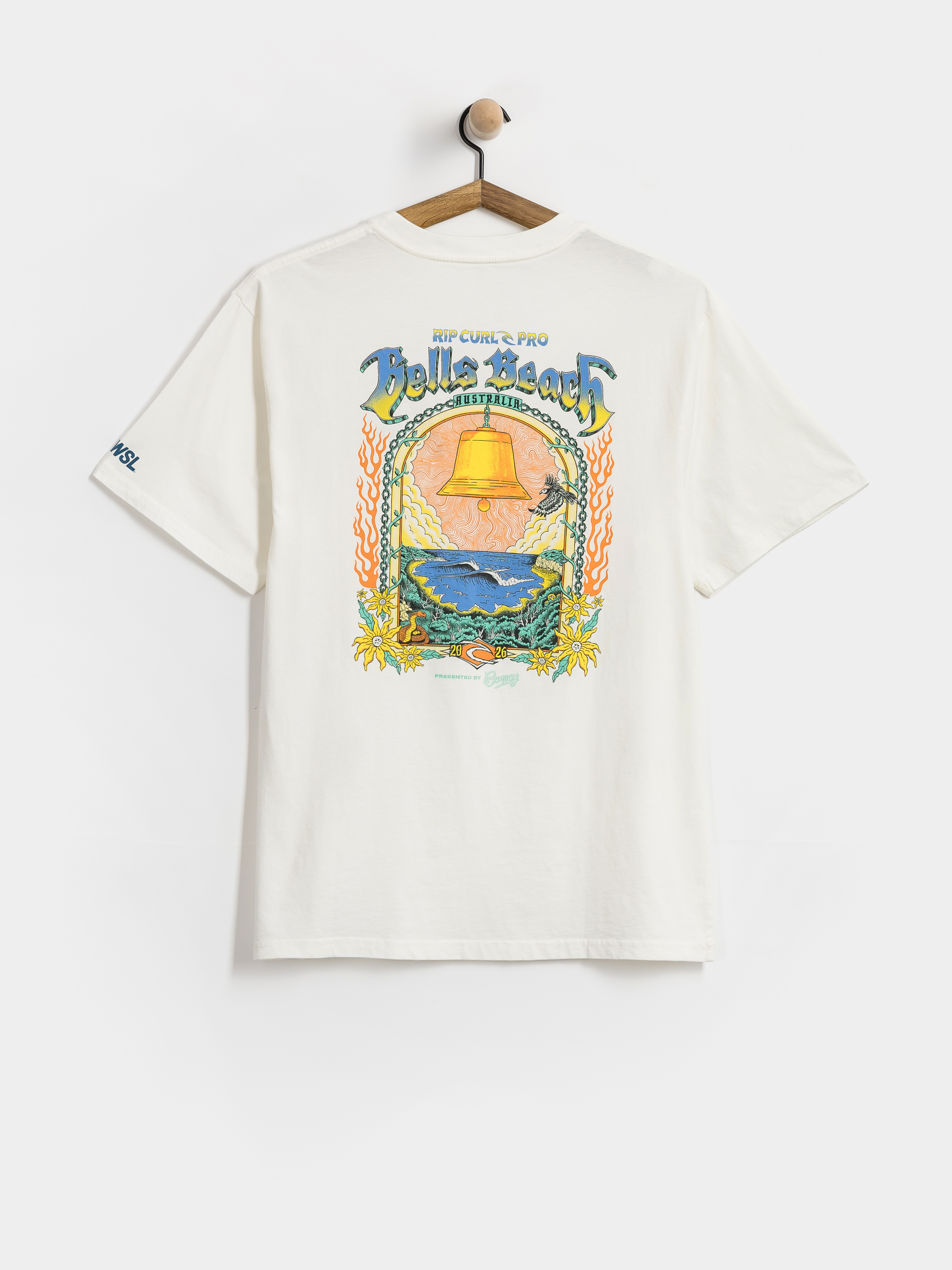 T-shirt Rip Curl Bells Pro 26 Event (bone)