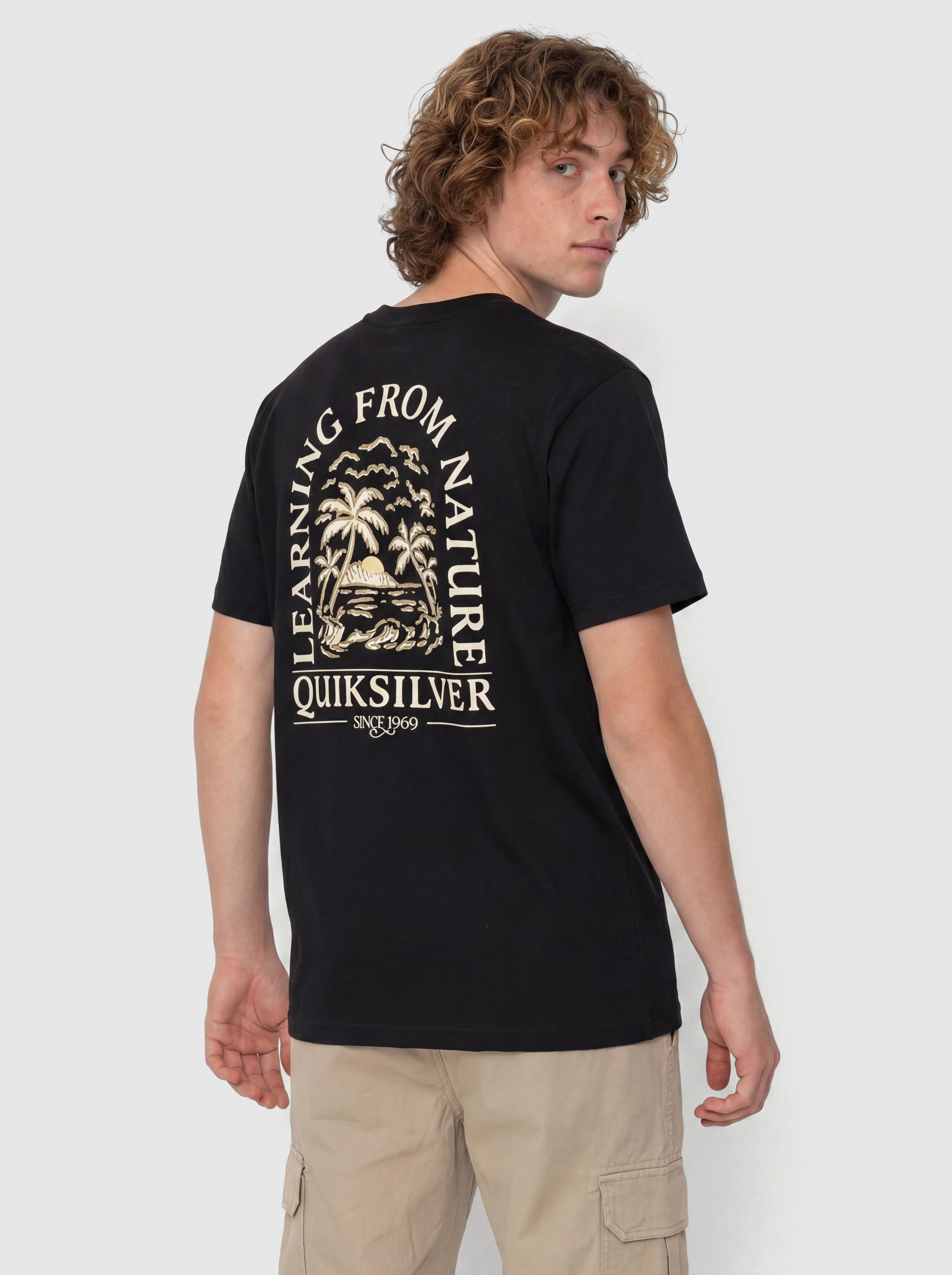 T-shirt Quiksilver Evo Learning From Nature