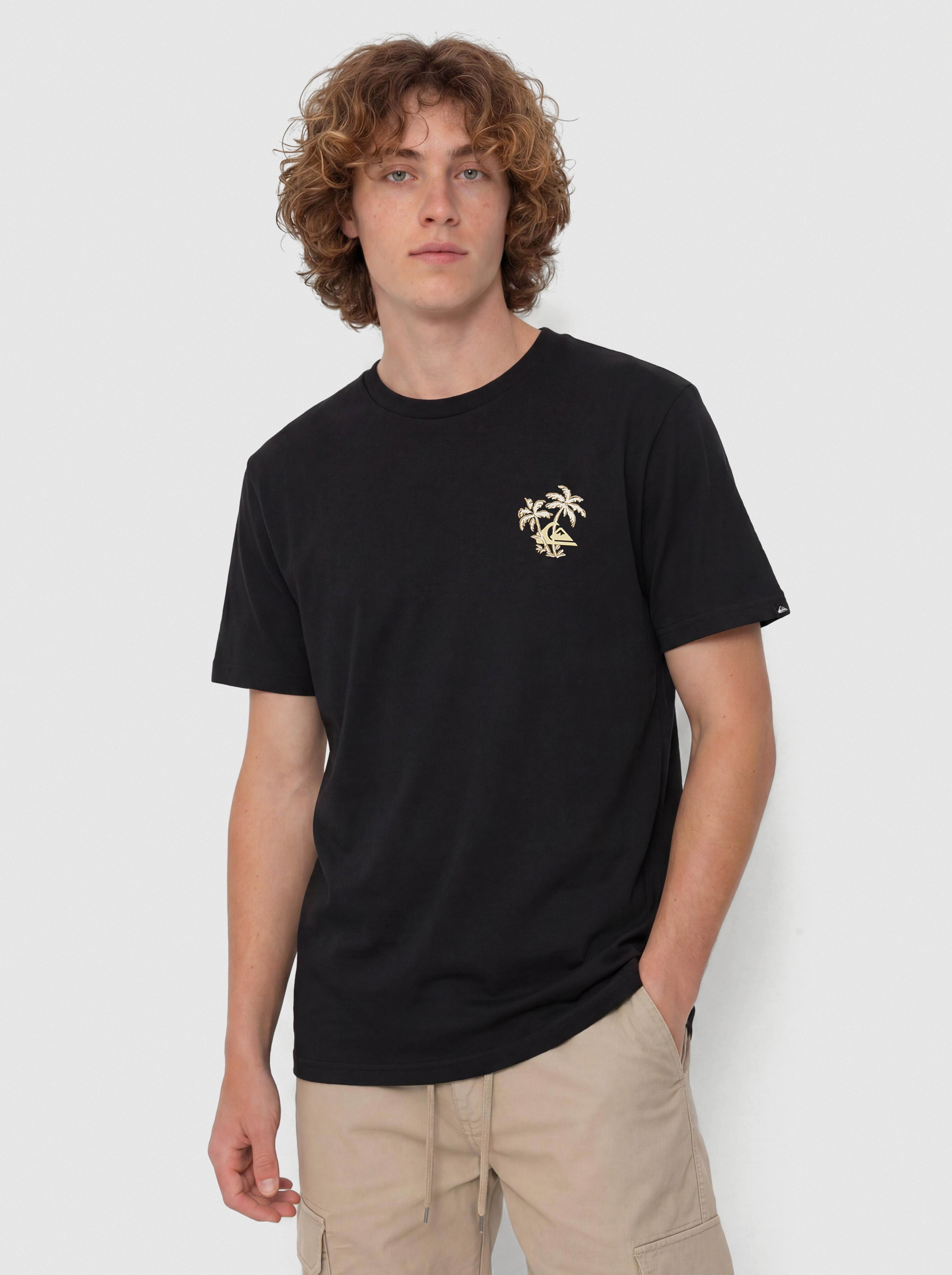 T-shirt Quiksilver Evo Learning From Nature (black)