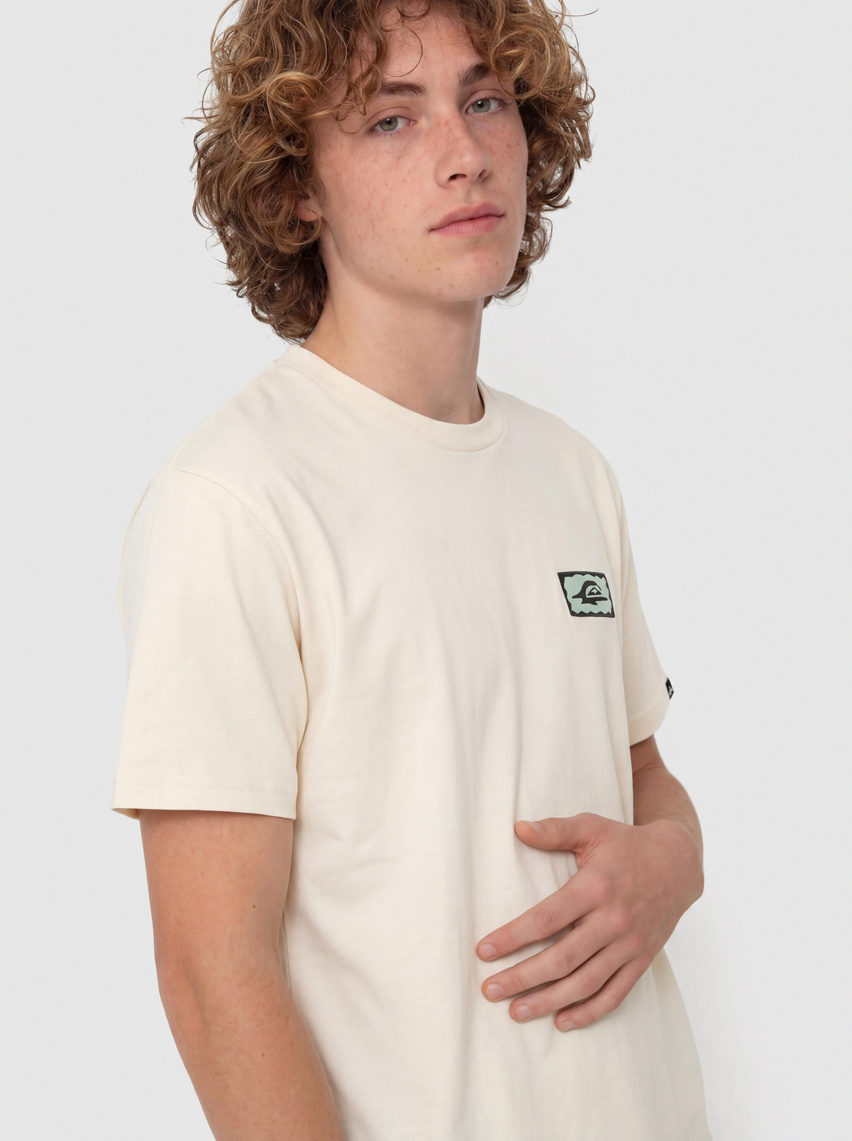 T-shirt Quiksilver Serenity Splash (bone white)