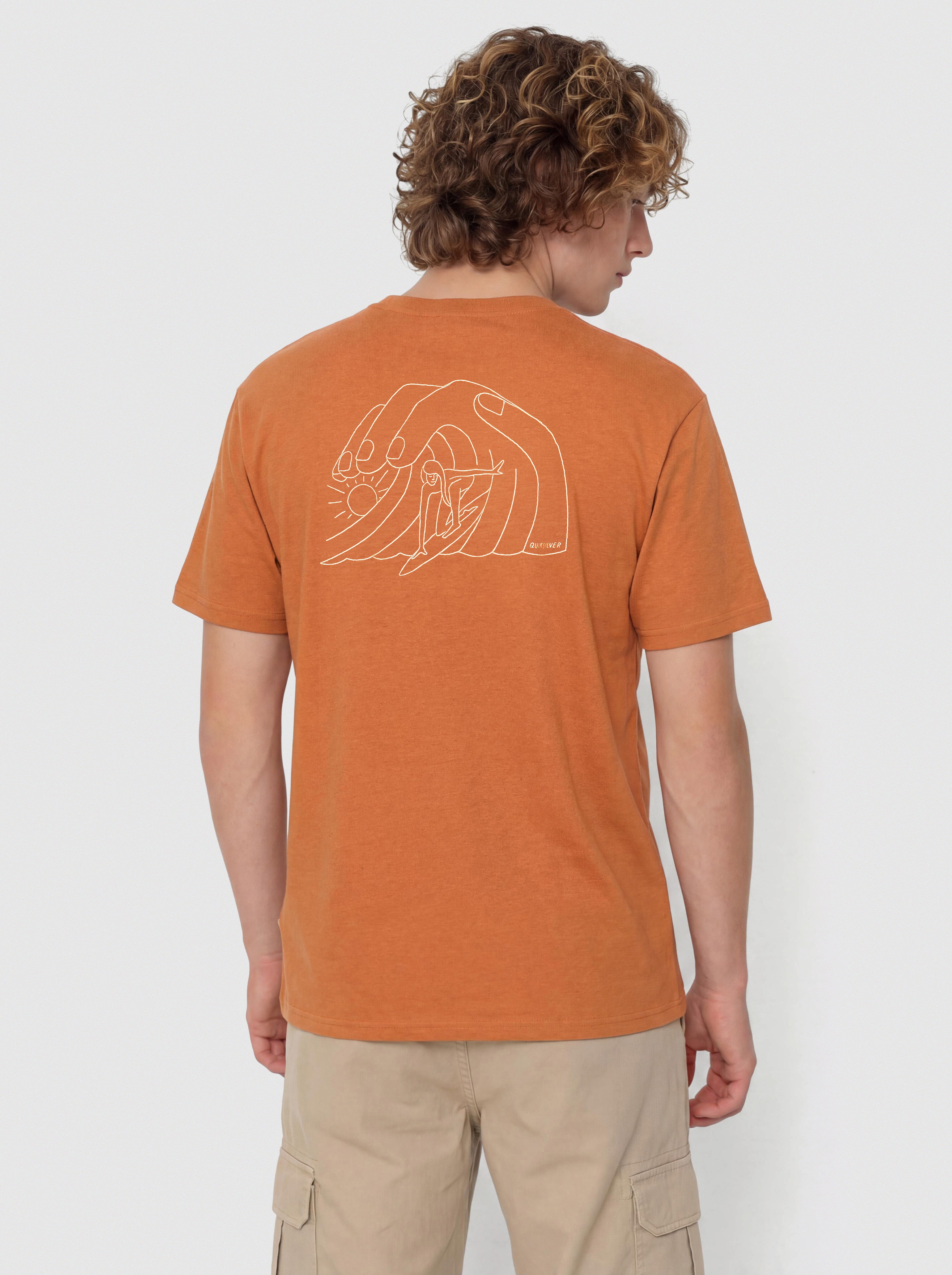 T-shirt Quiksilver Freedom Swell (bran)