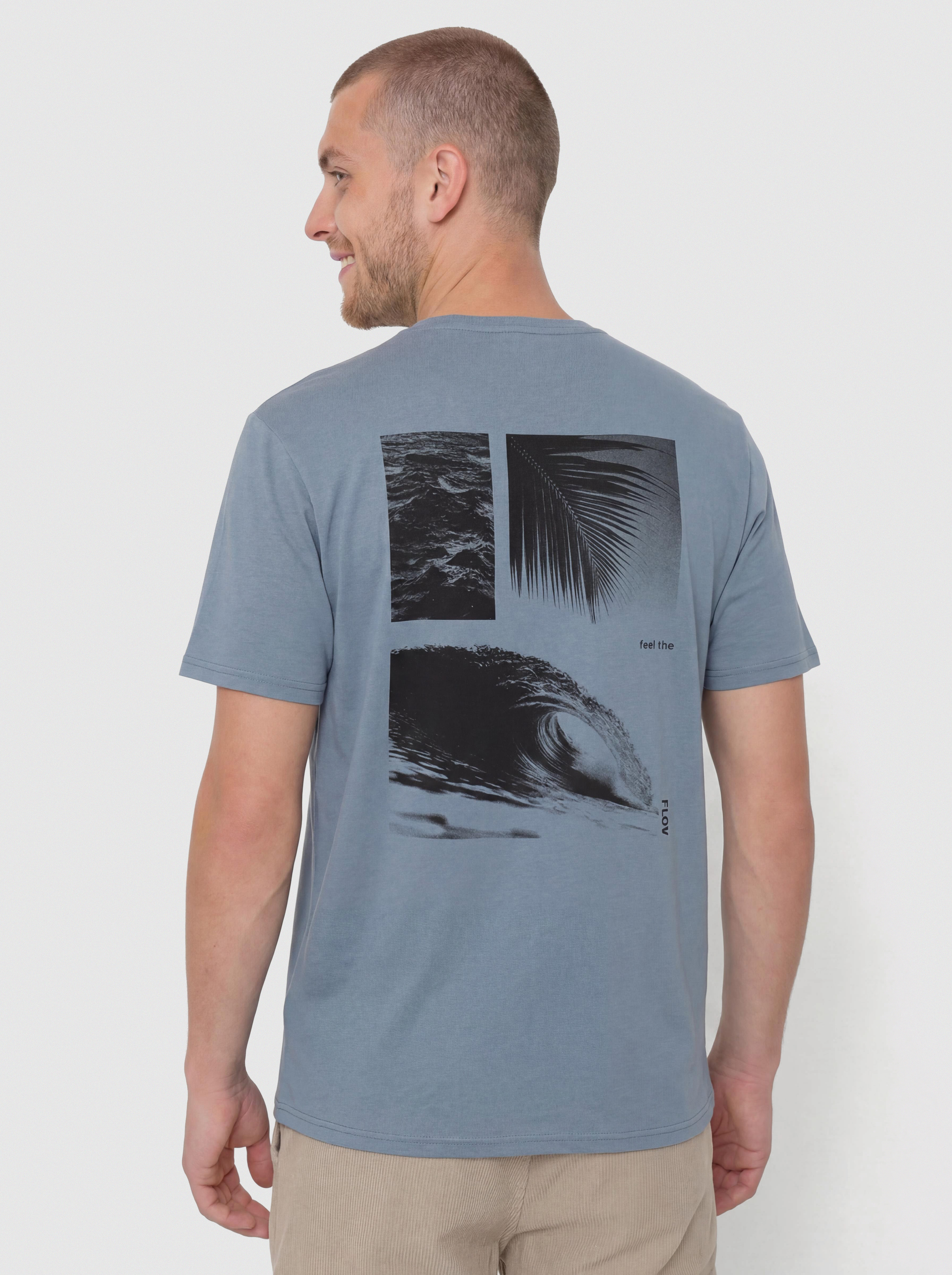 T-shirt FLOV Mocu (blue)