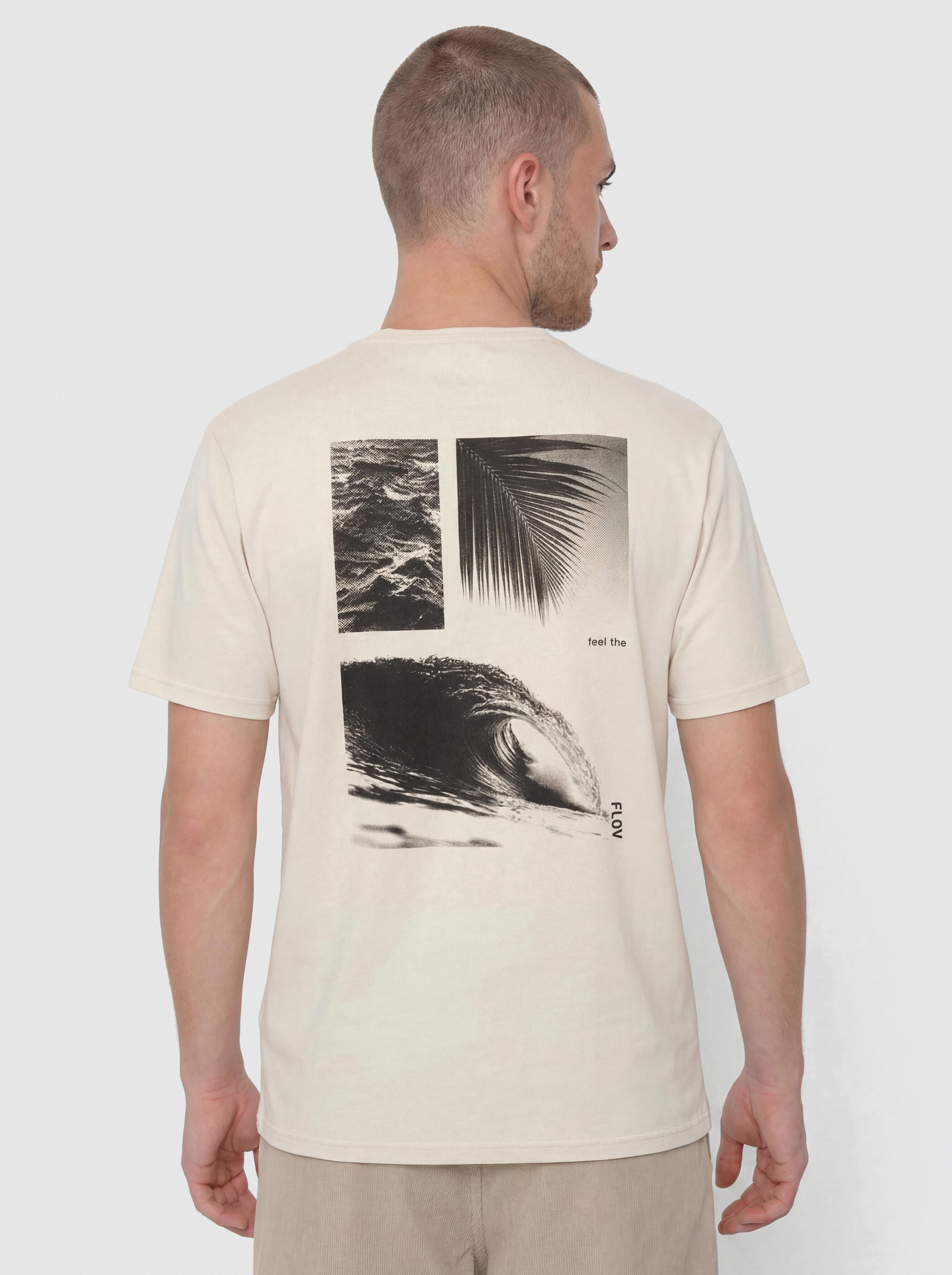 T-shirt FLOV Mocu (beige)