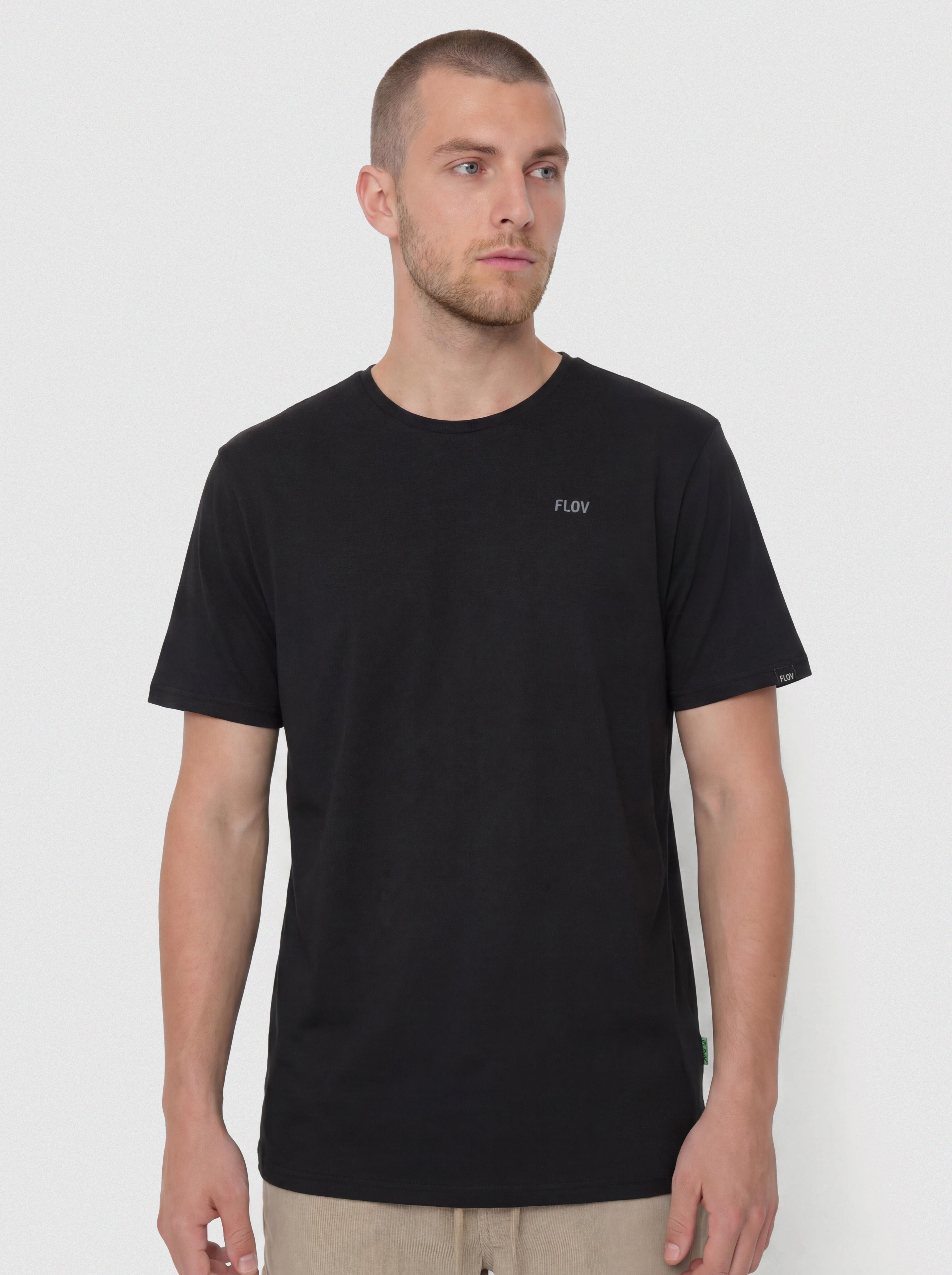 T-shirt FLOV Morro (black/dark grey)