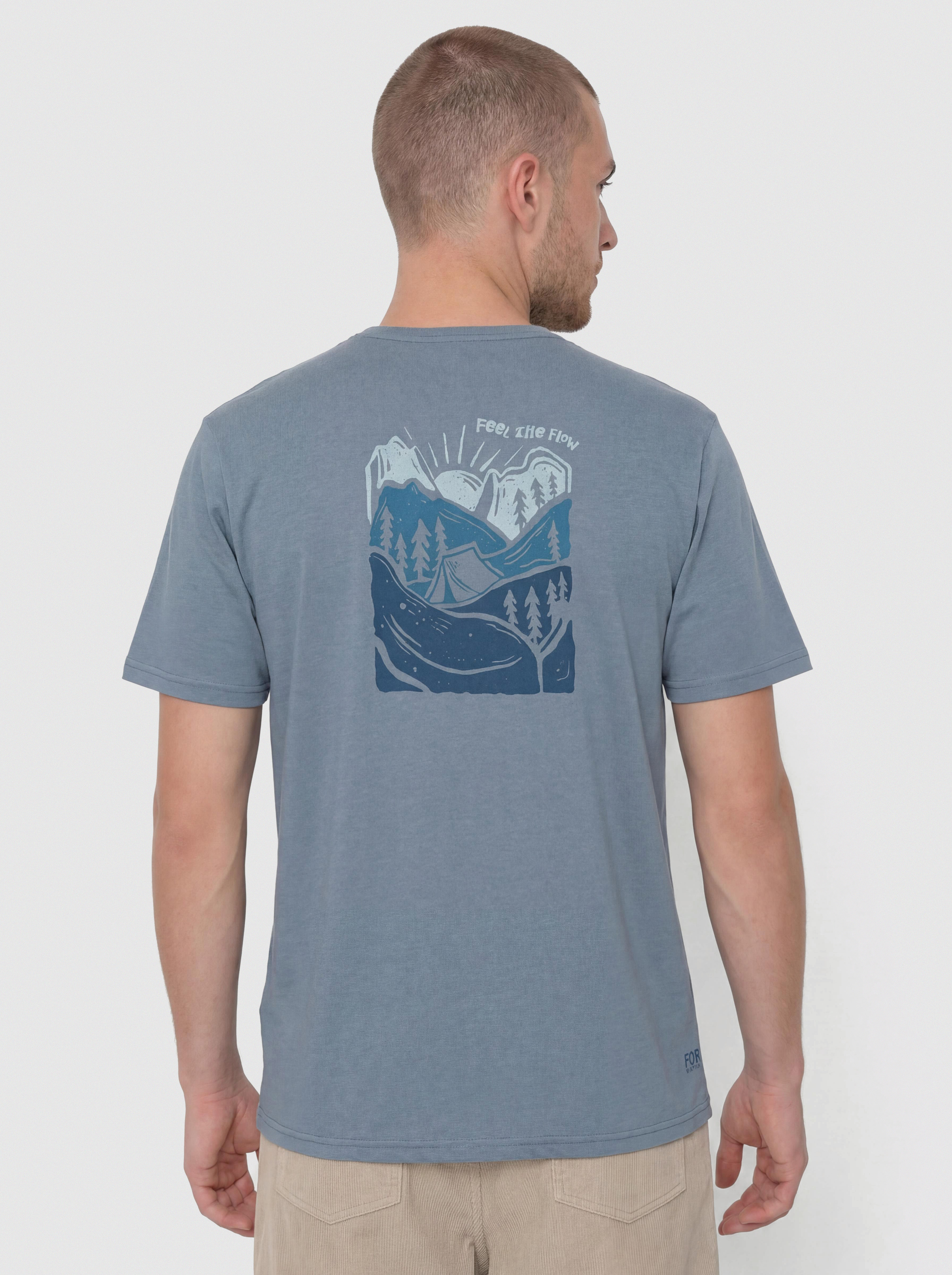 T-shirt FLOV Timberon (blue/blue)
