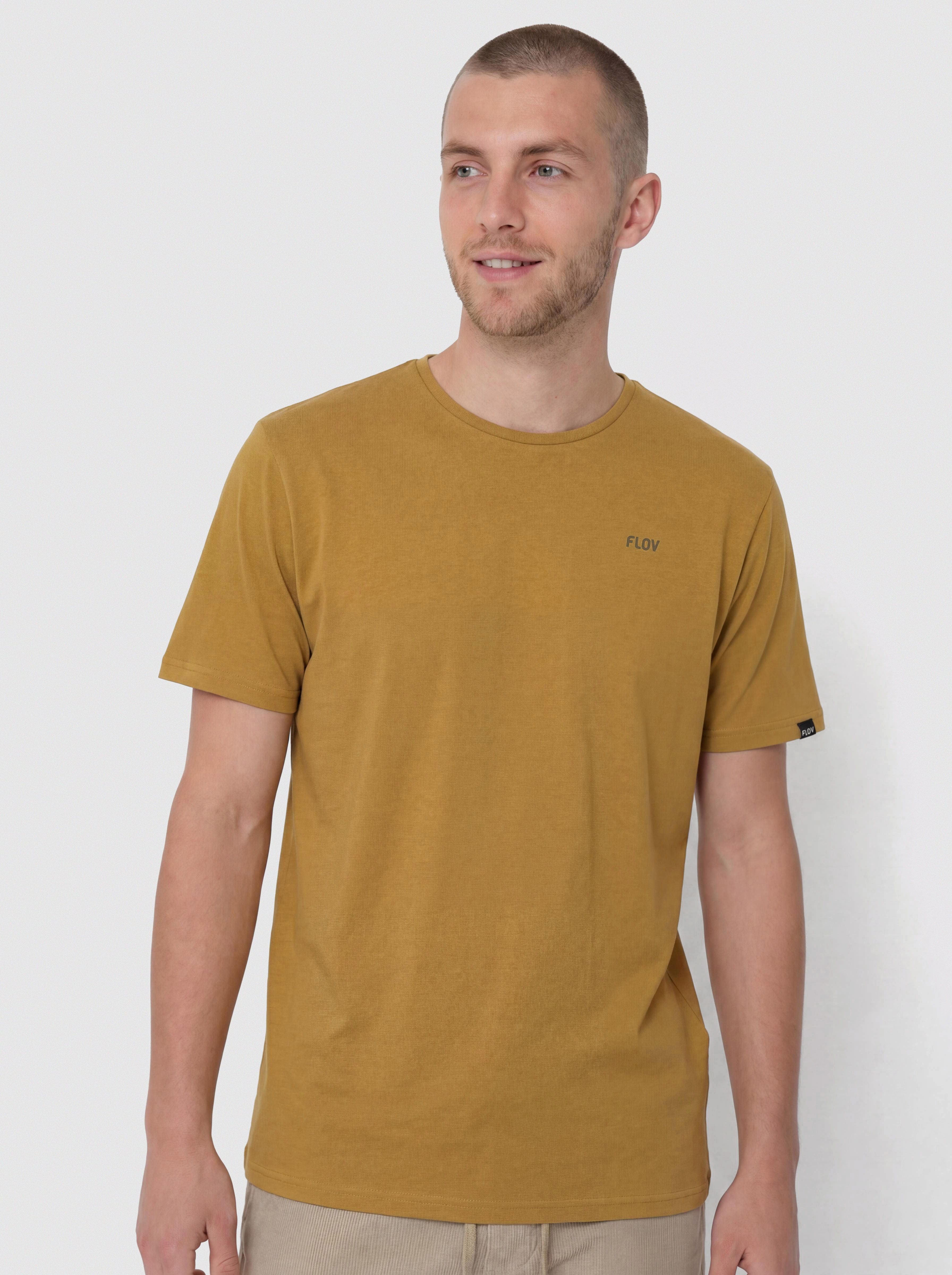 T-shirt FLOV Morro (light brown/dark grey)