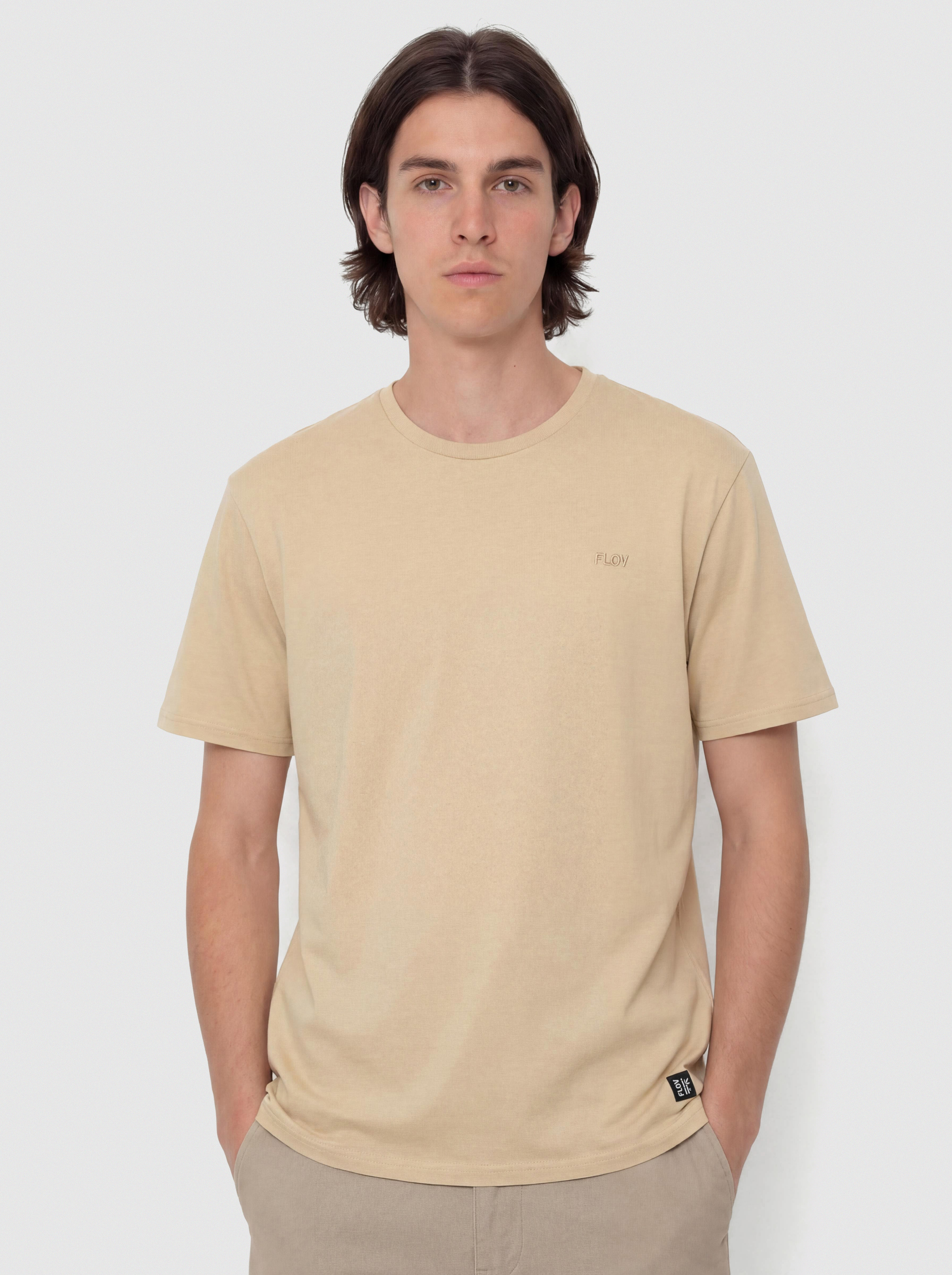T-shirt FLOV Birken Relaxed (beige)