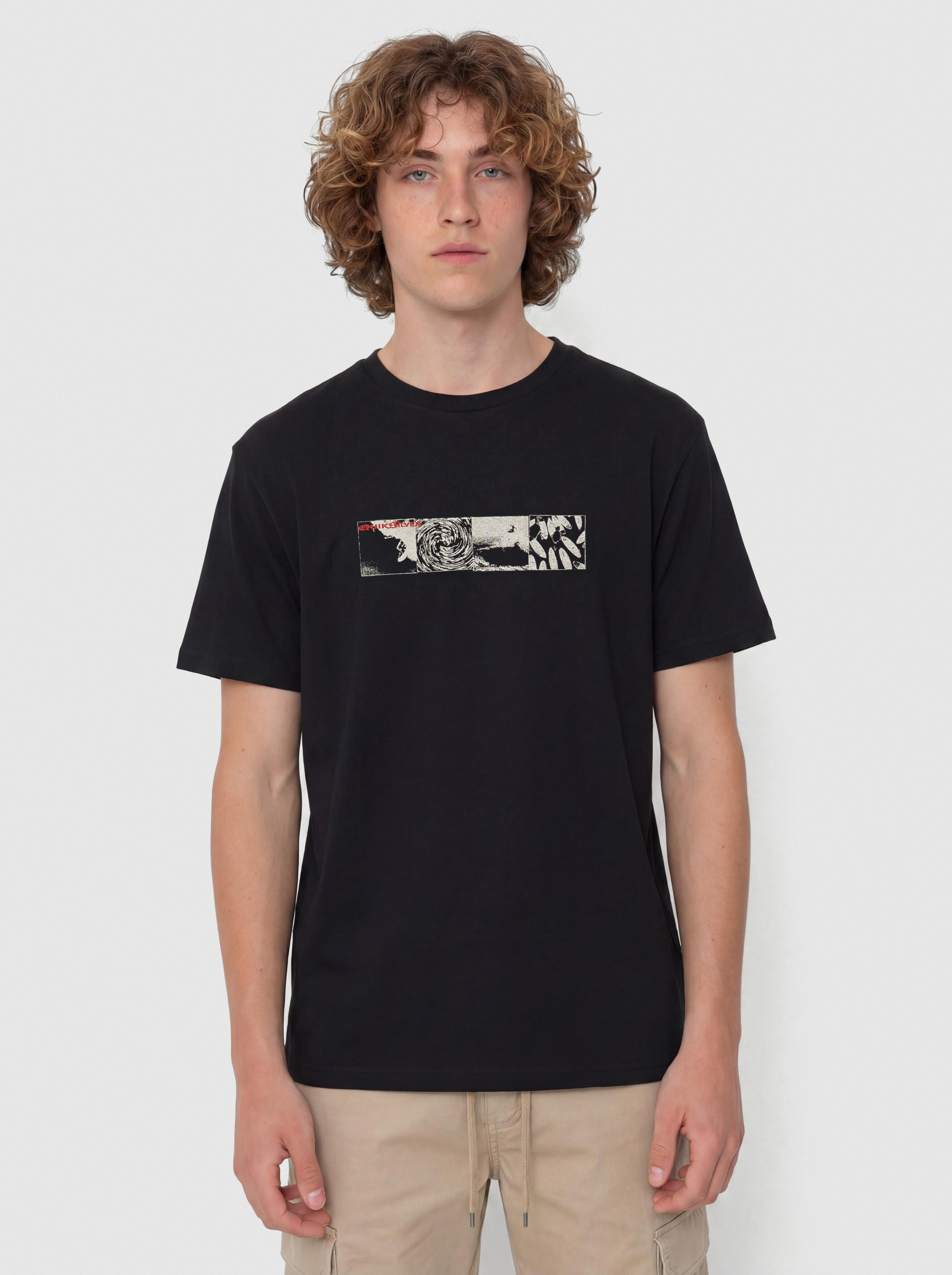 T-shirt Quiksilver Mercury Vortex (black)