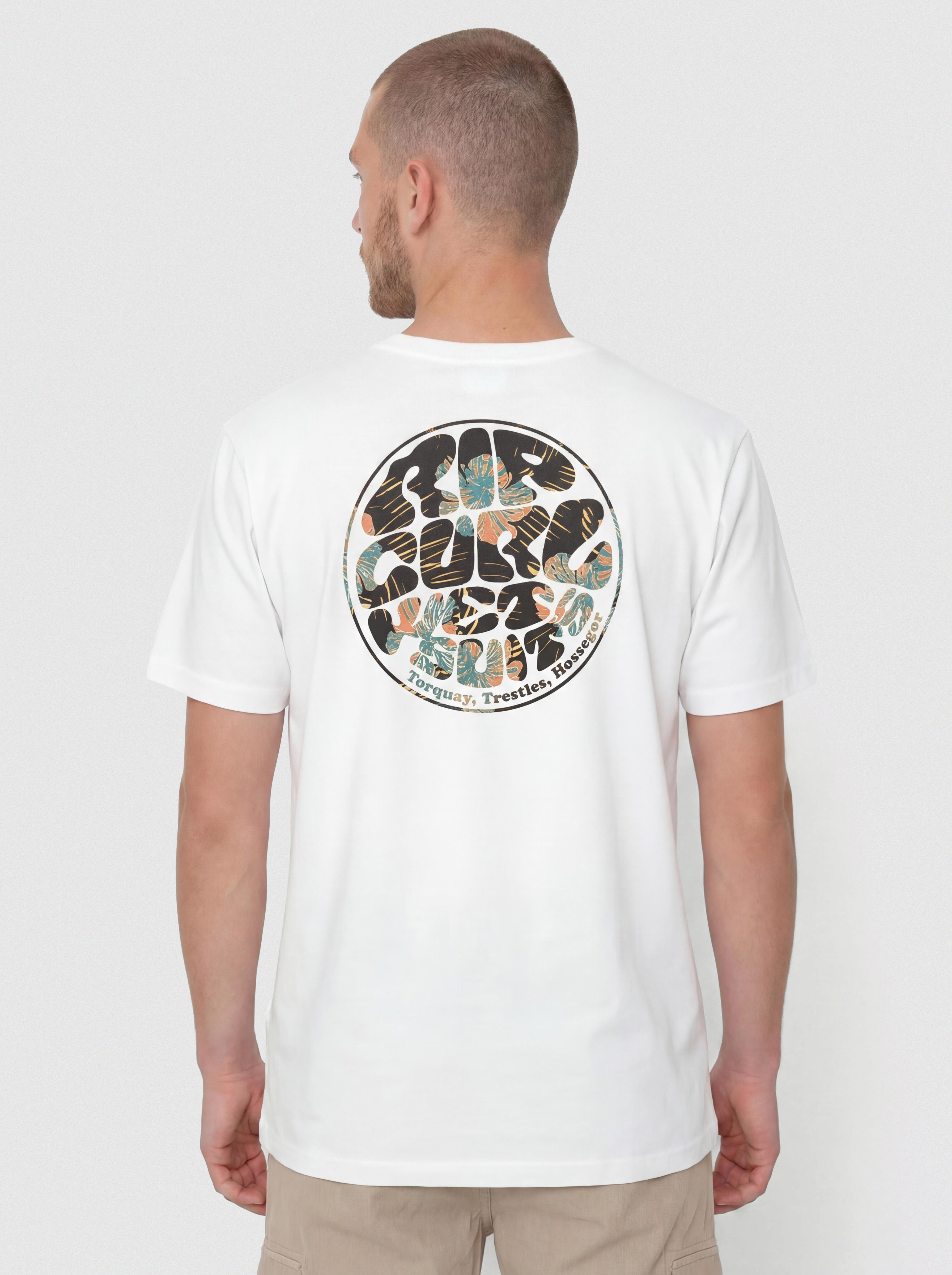 T-shirt Rip Curl Wettie Passage Icon (bone)