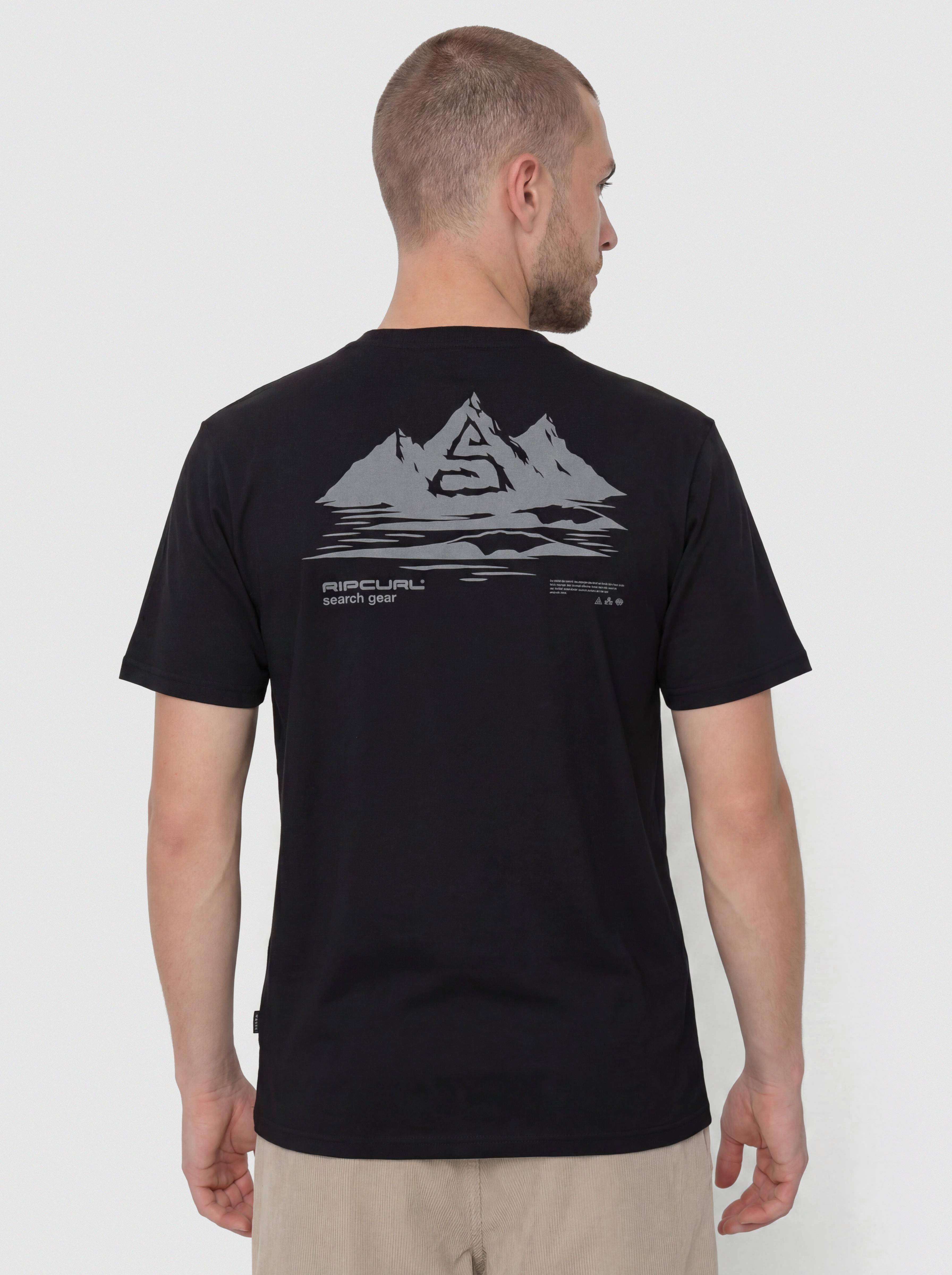 T-shirt Rip Curl Vaporcool Search Peak (black)