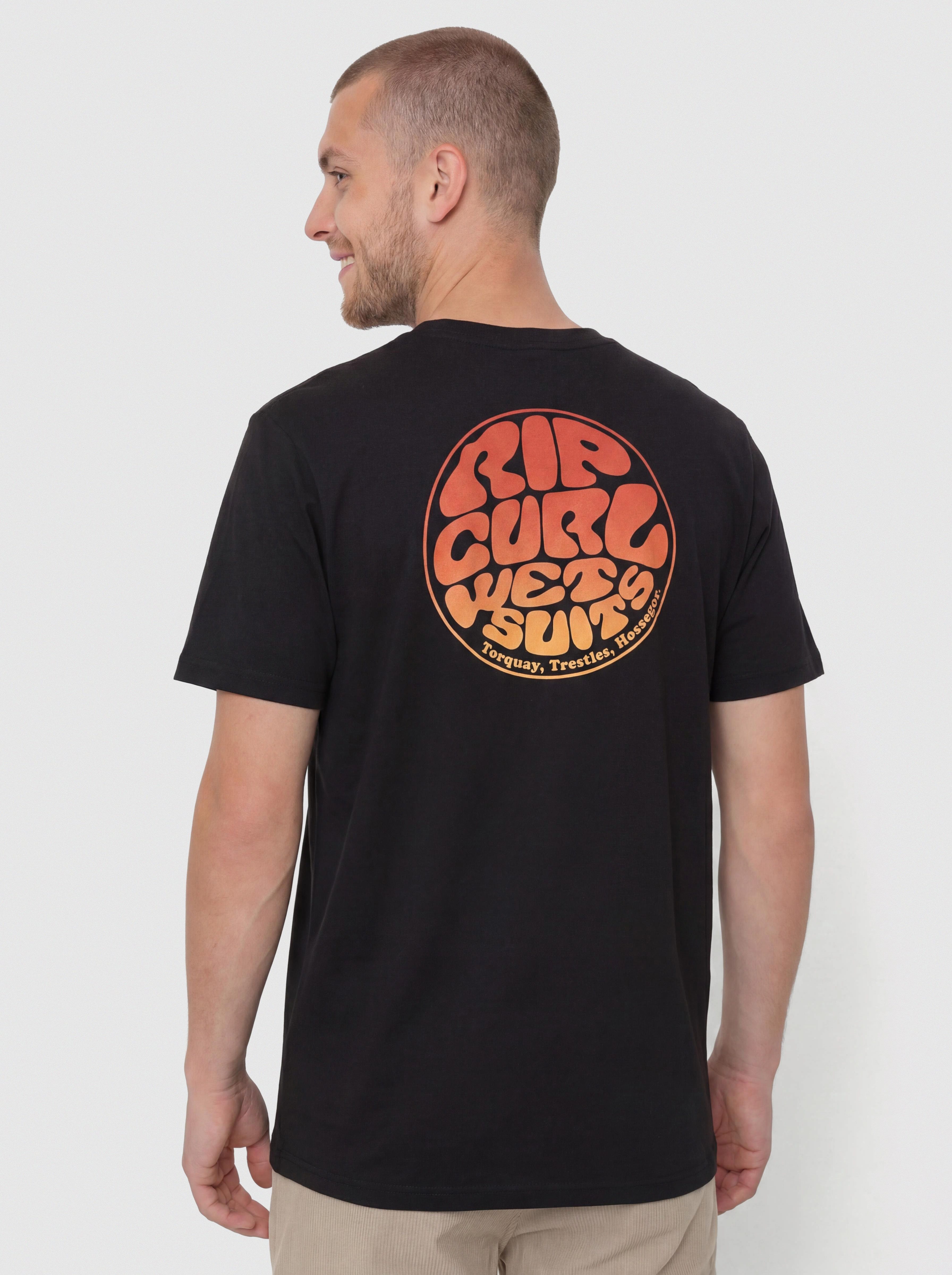 T-shirt Rip Curl Wettie Passage Icon (black)