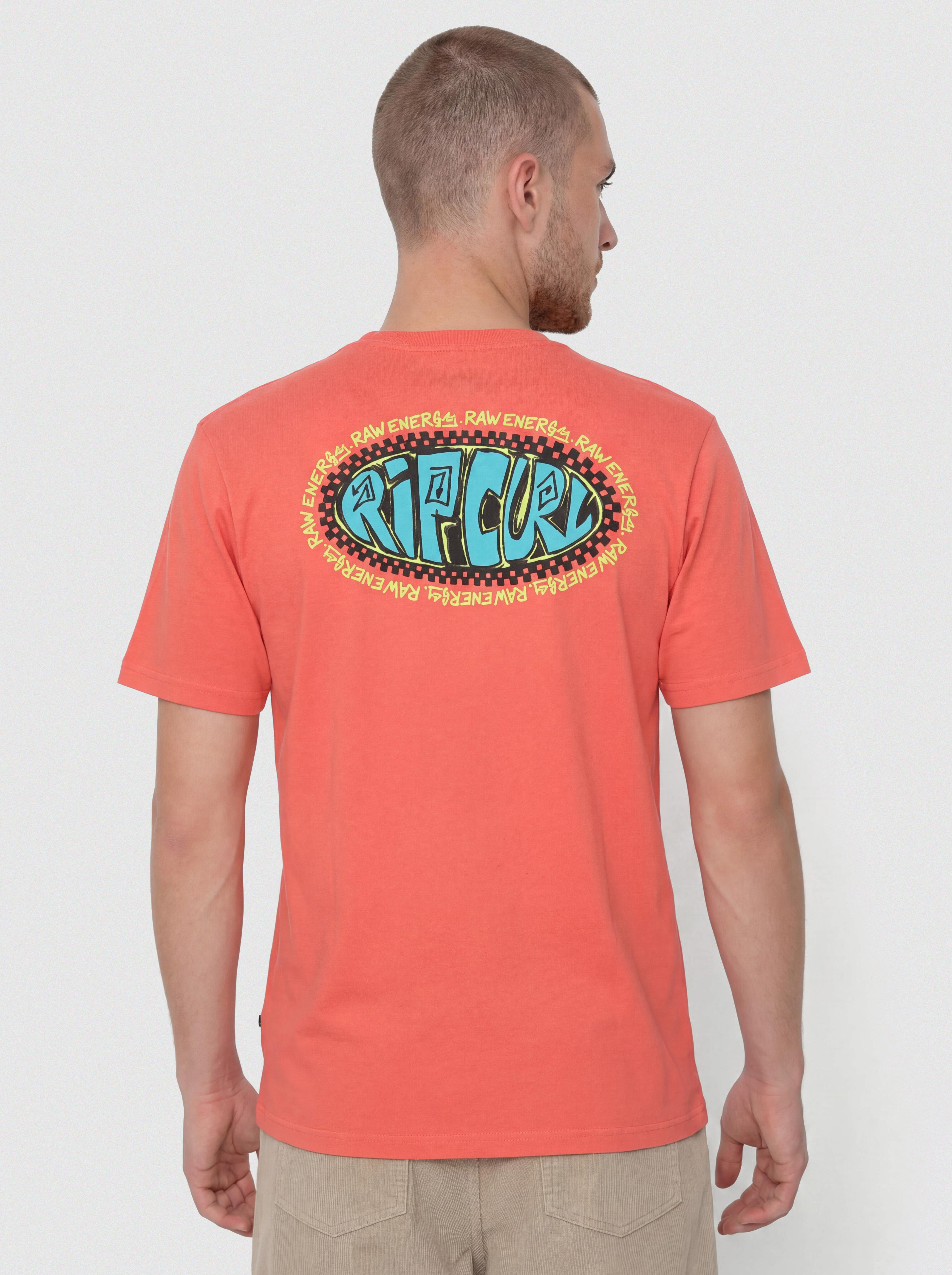 T-shirt Rip Curl Raw Energy De Oval (rose sky)
