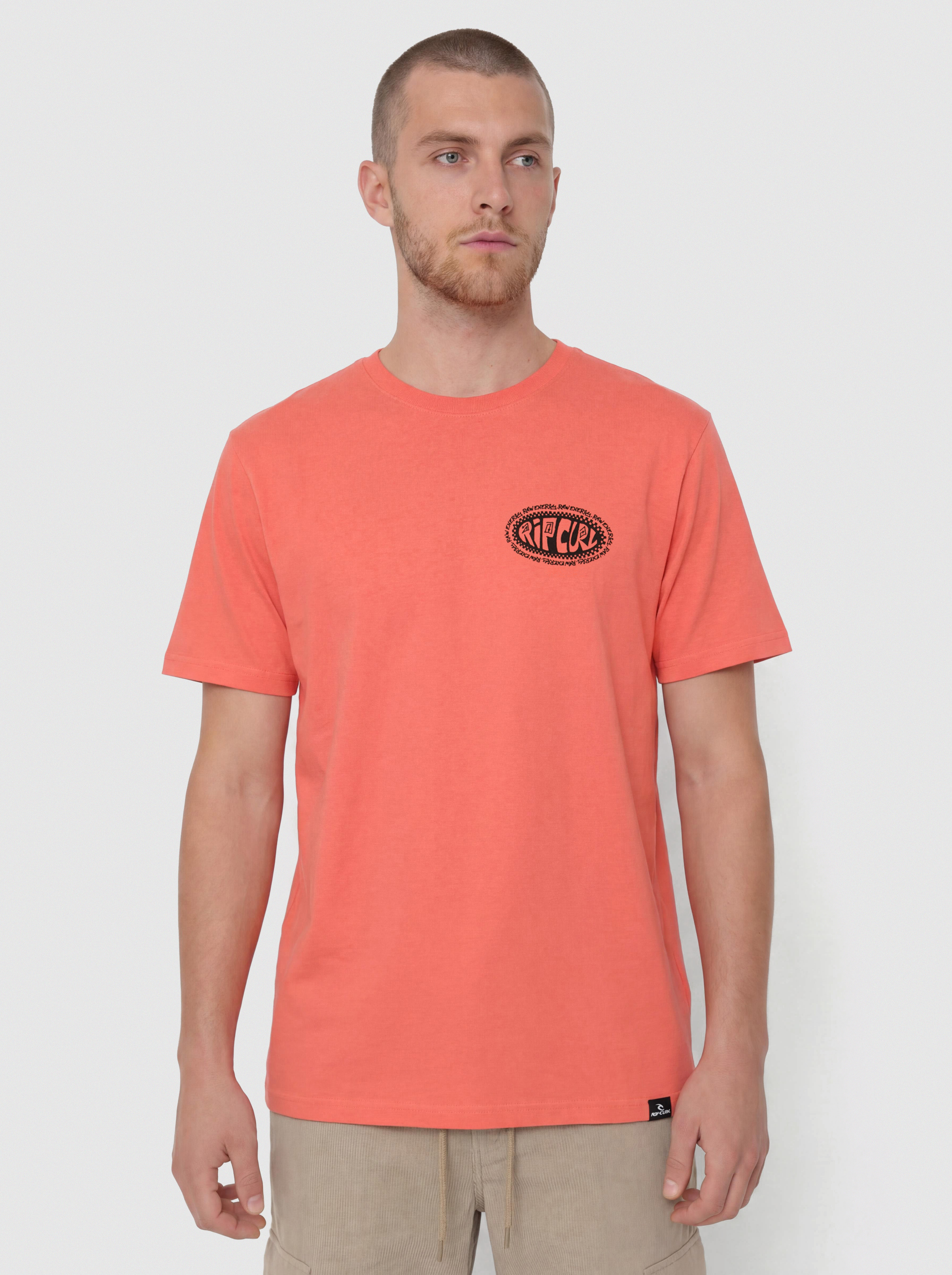 T-shirt Rip Curl Raw Energy De Oval (rose sky)