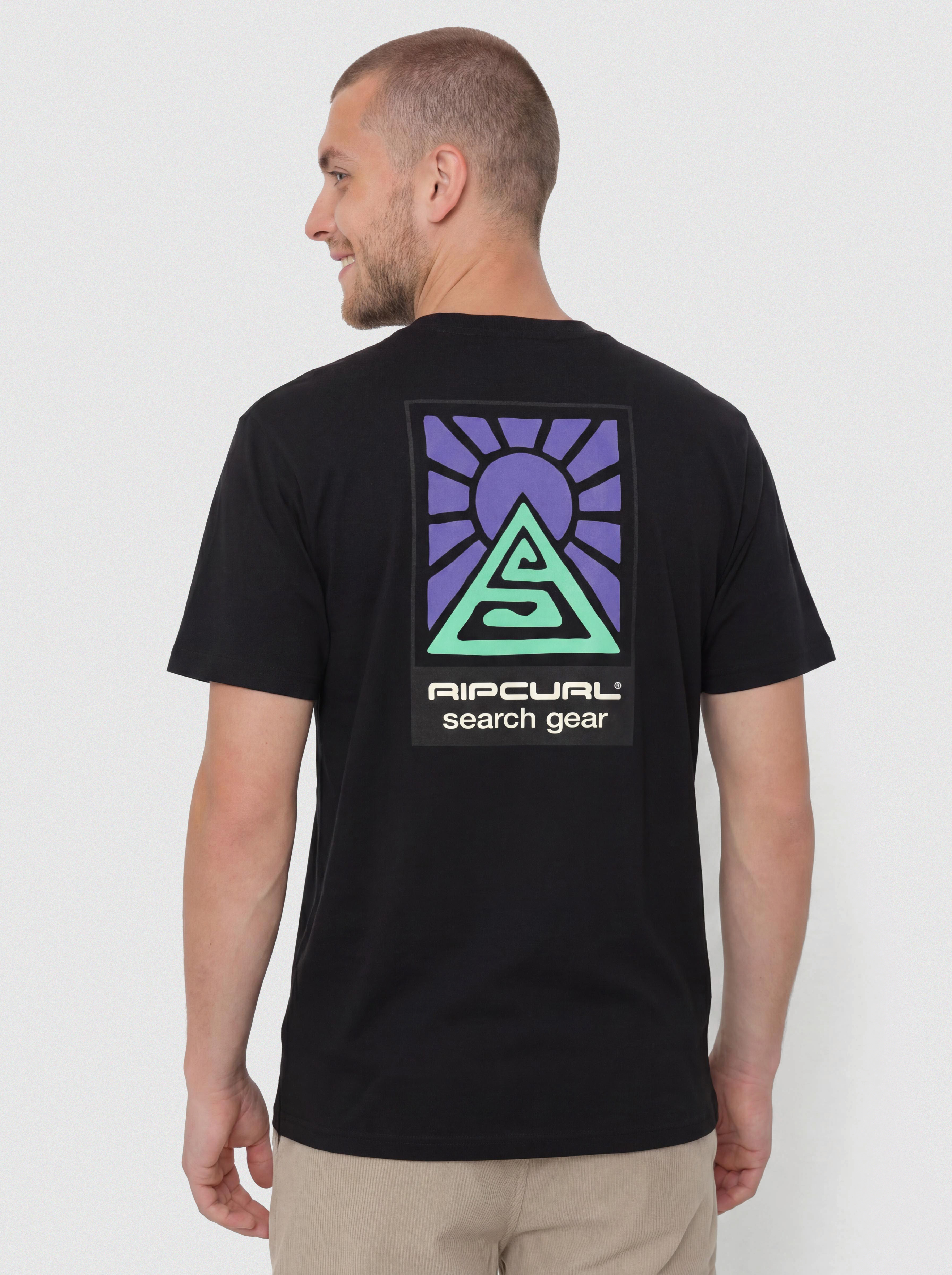 T-shirt Rip Curl Search Dawn (black)