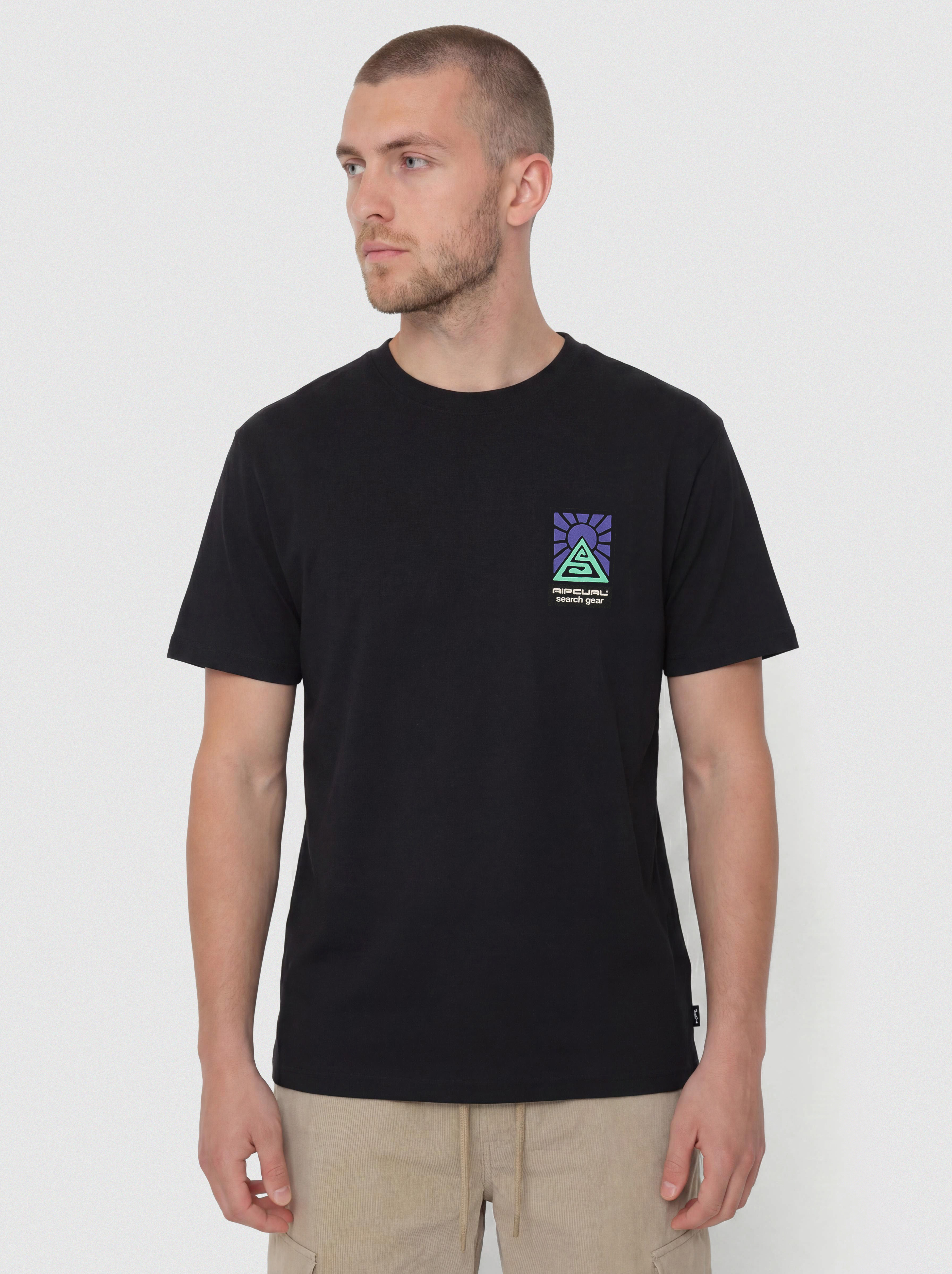 T-shirt Rip Curl Search Dawn (black)