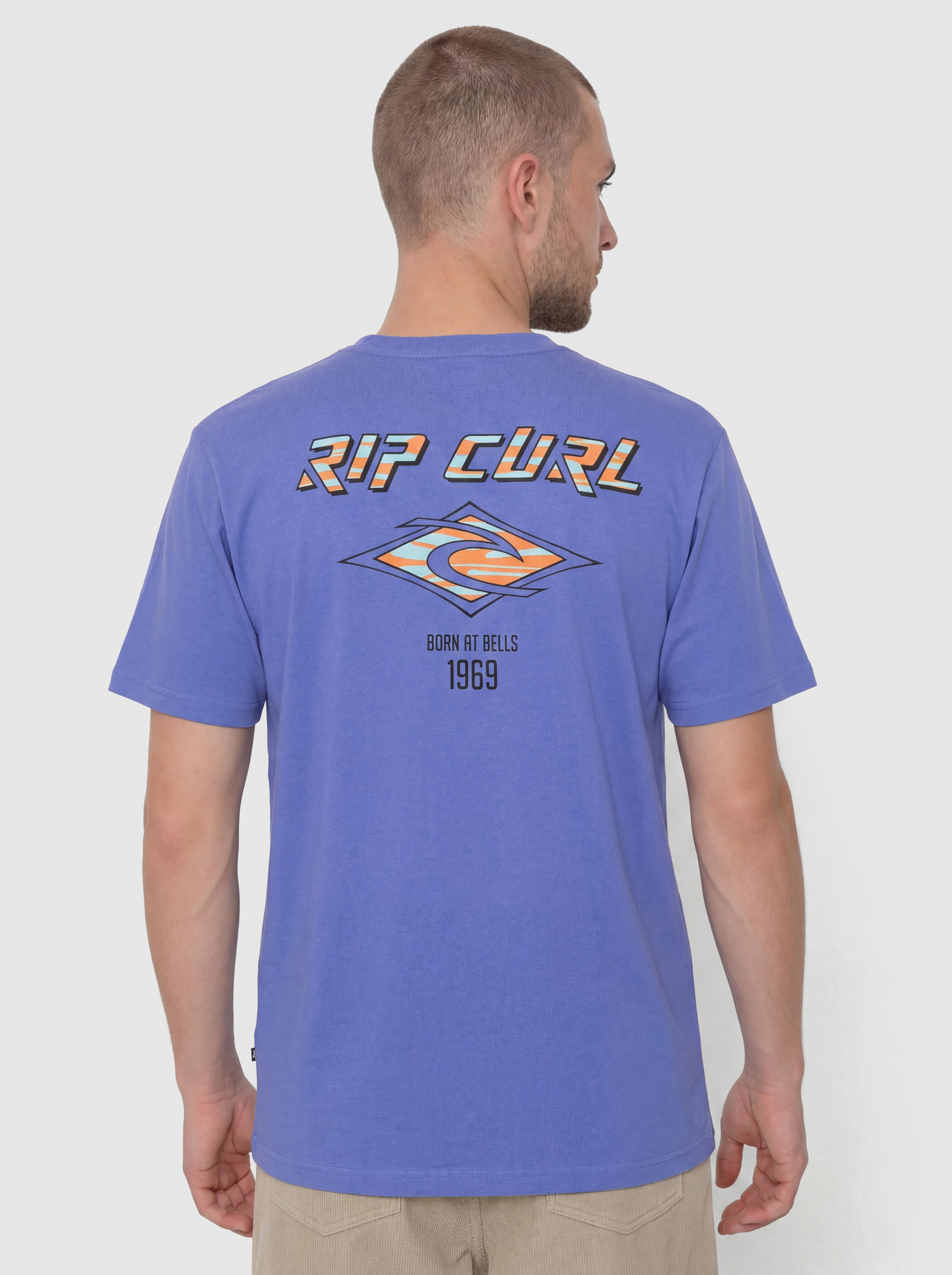 T-shirt Rip Curl Fade Out Icon (blue haze)