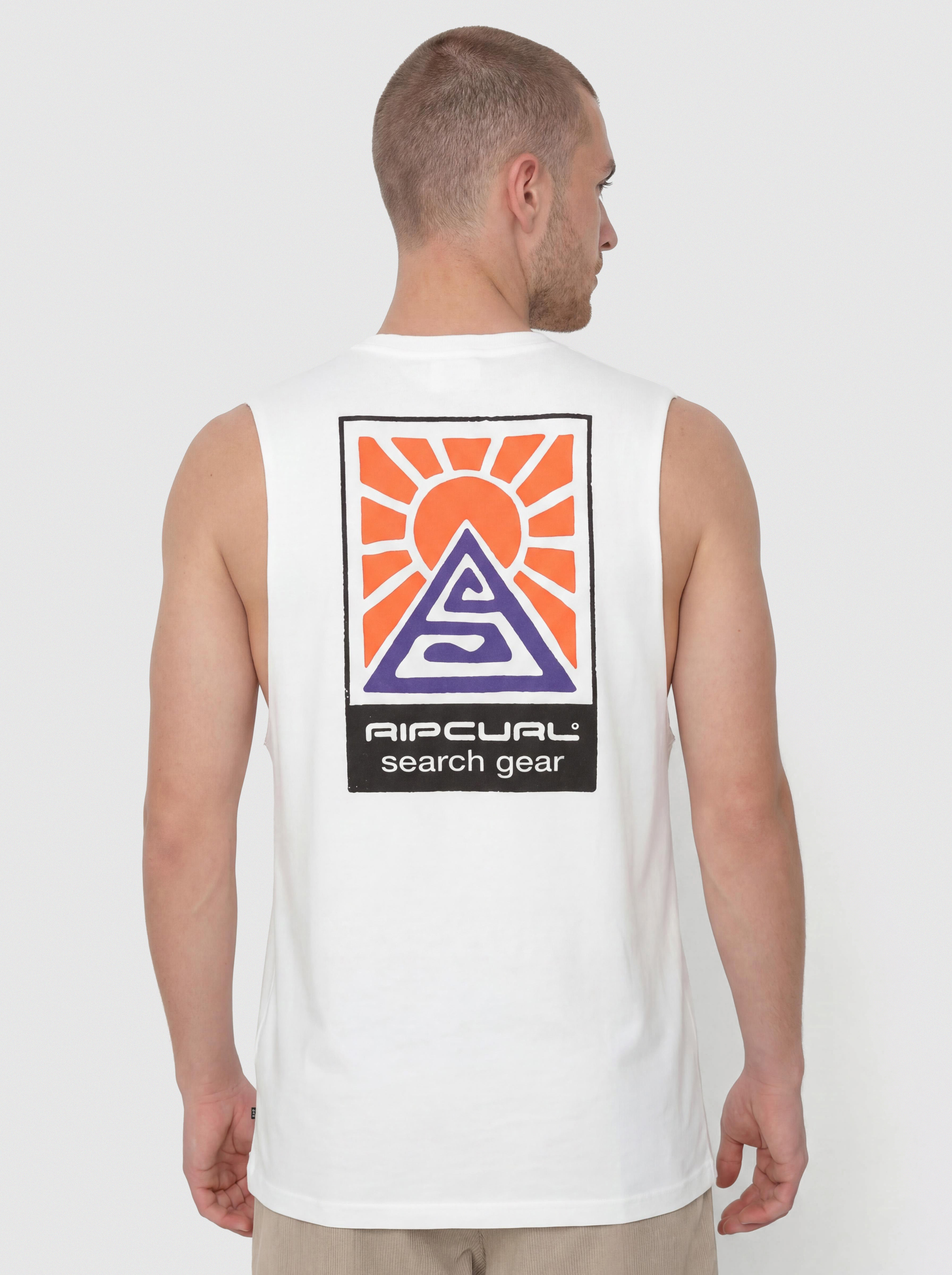T-shirt Rip Curl Search Dawn Muscle (bone)