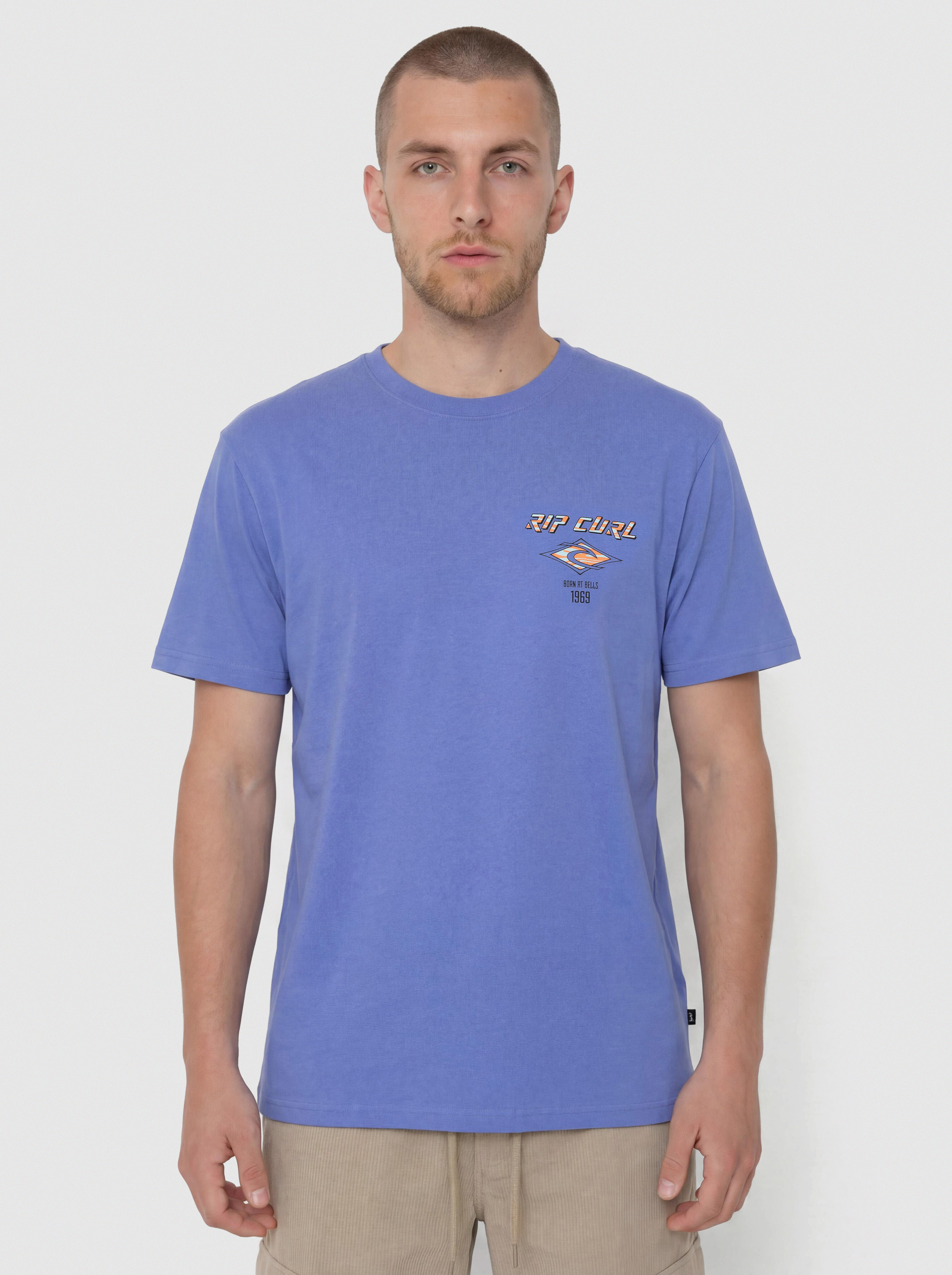 T-shirt Rip Curl Fade Out Icon (blue haze)