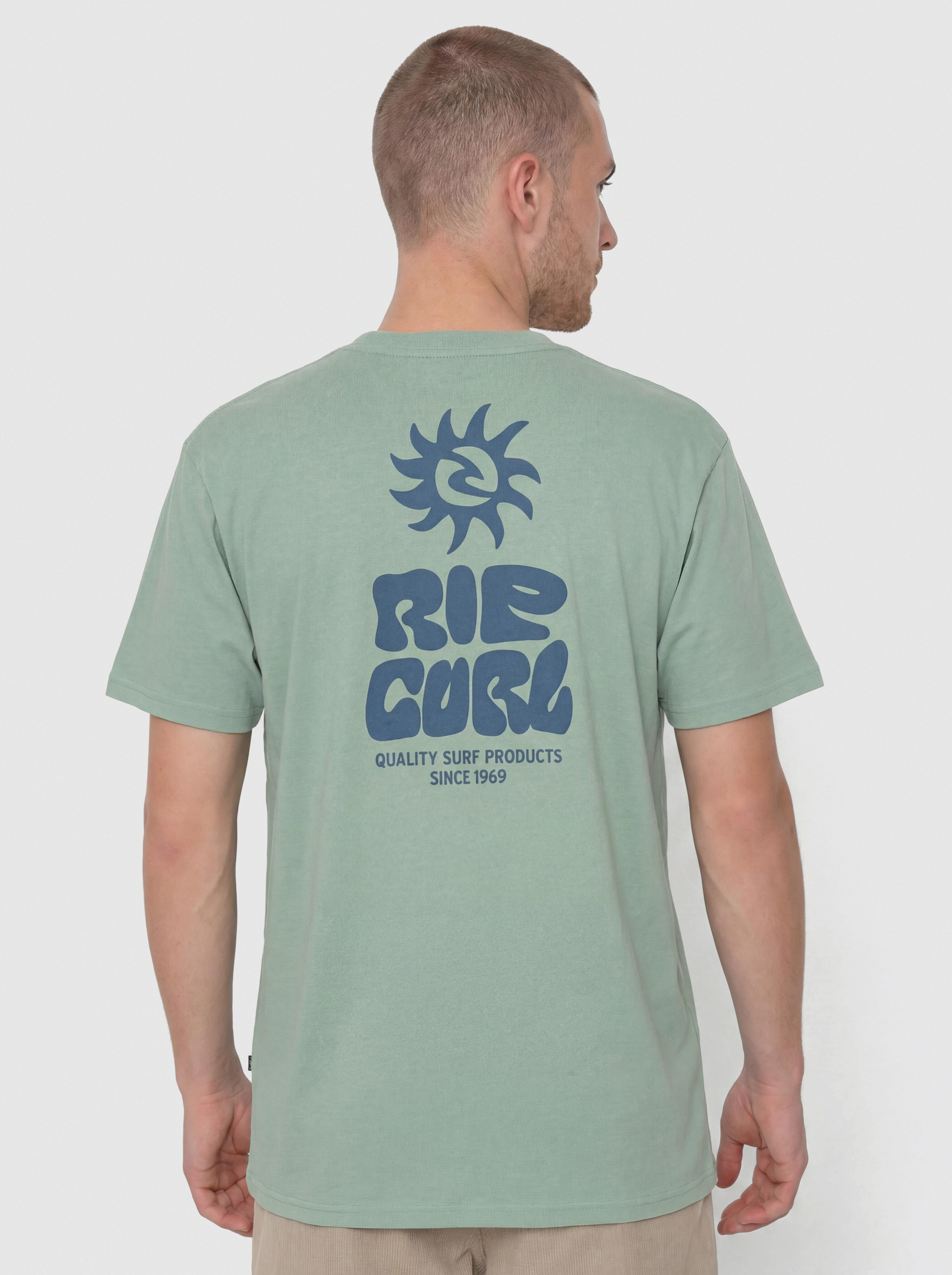 T-shirt Rip Curl Pacific Rinse Glass Off (aloe)