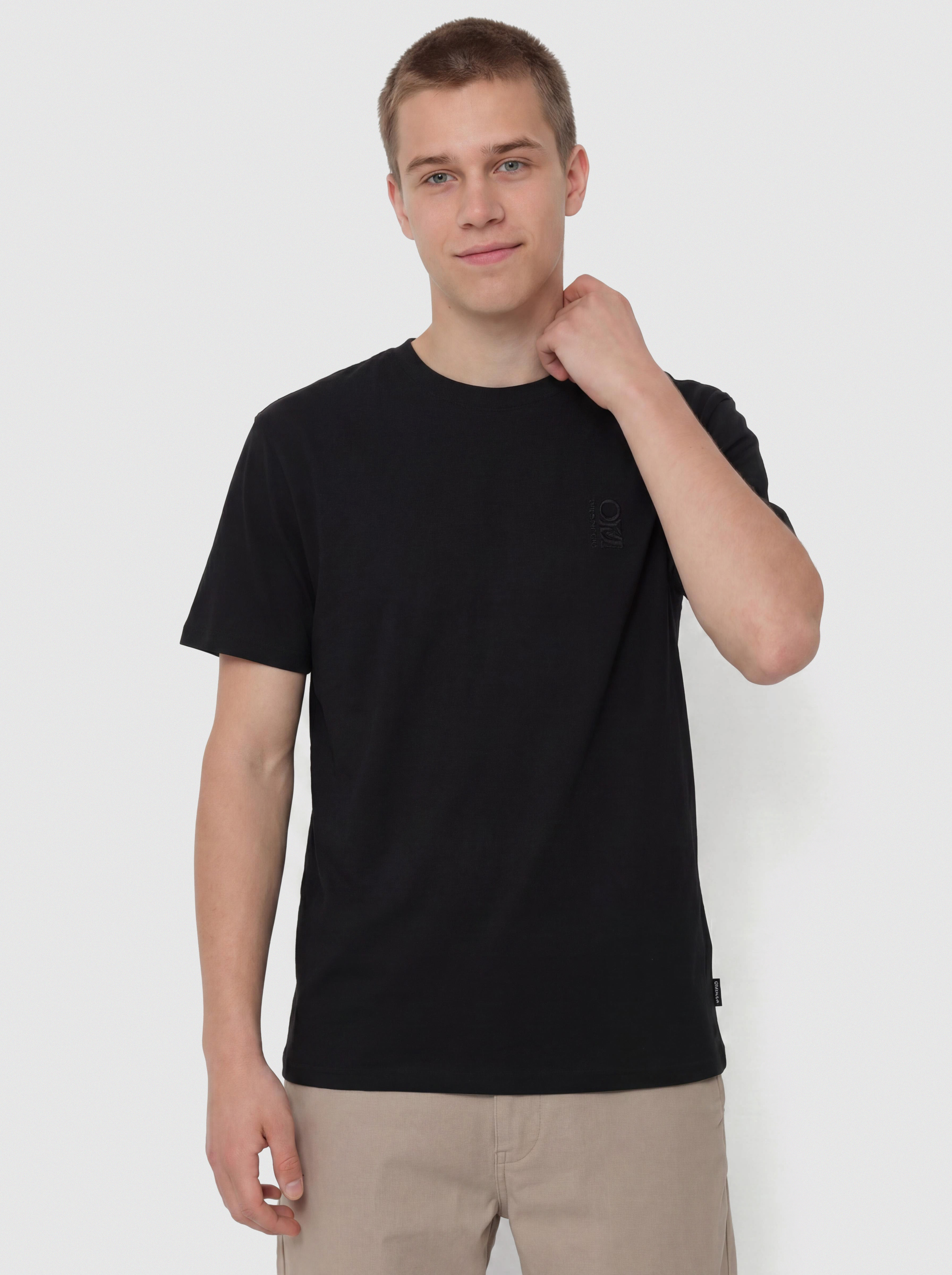 T-shirt Rip Curl Search Embroidery (black)