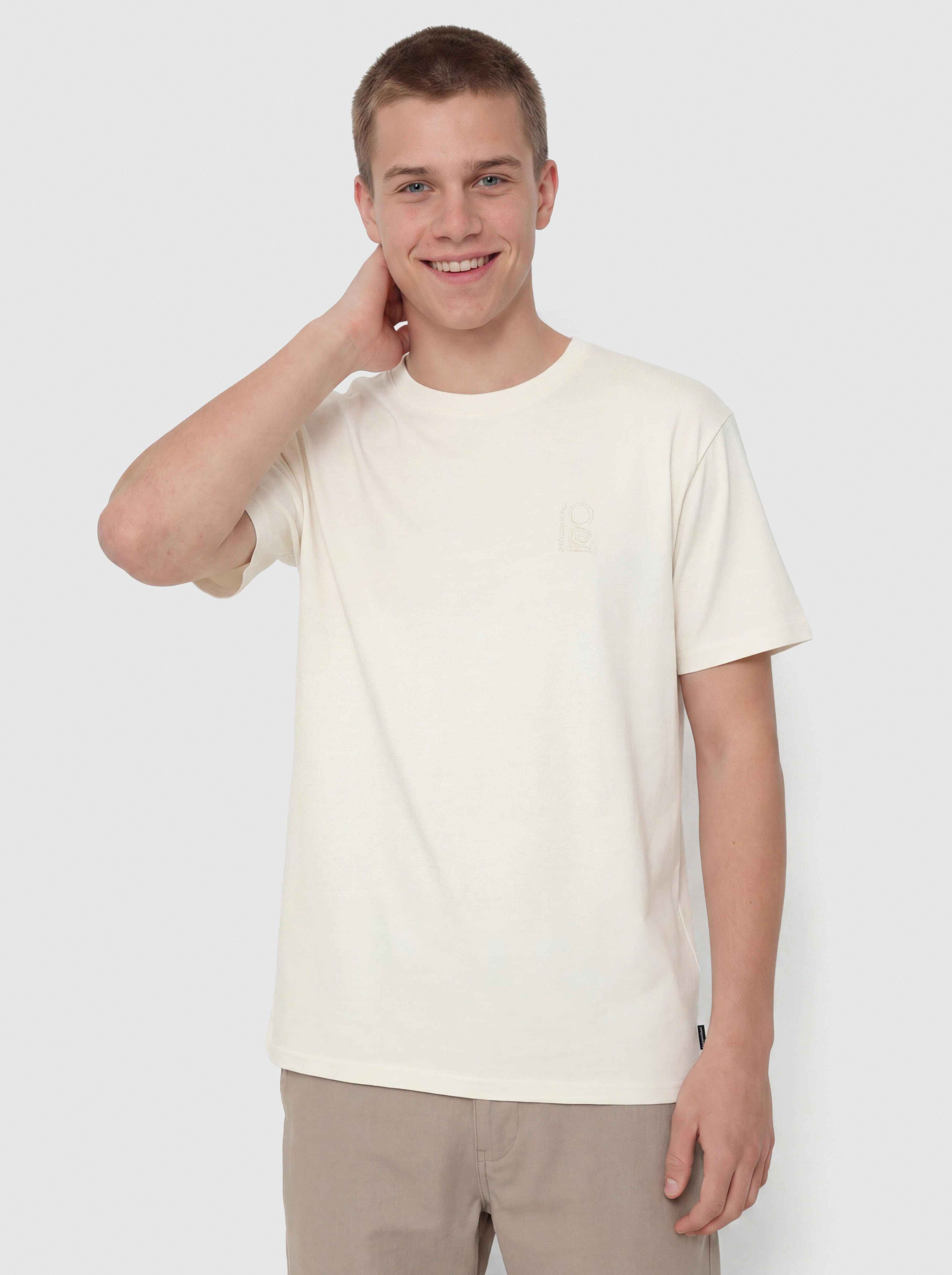 T-shirt Rip Curl Search Embroidery (bone)