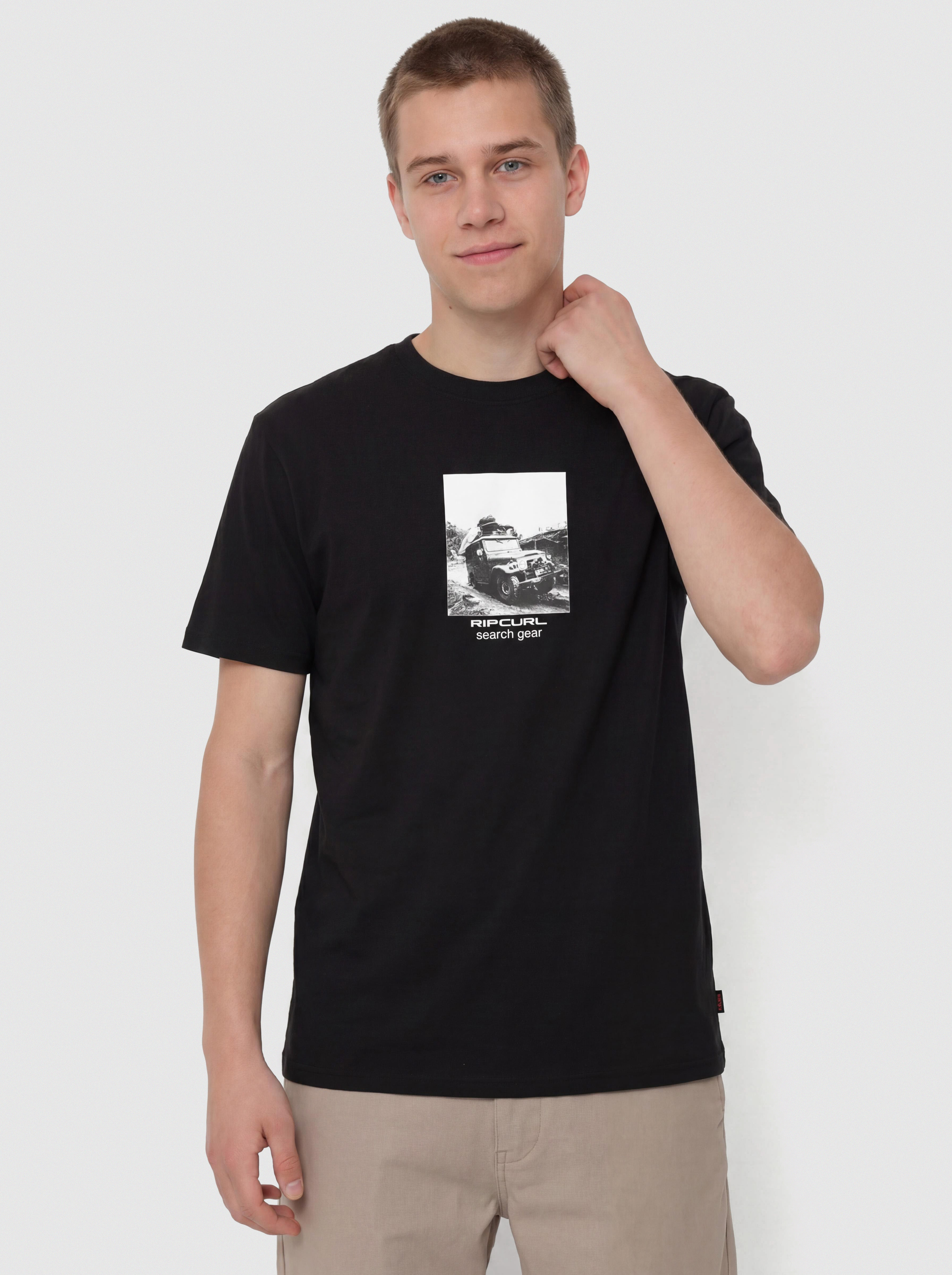 T-shirt Rip Curl Search Rig (black)