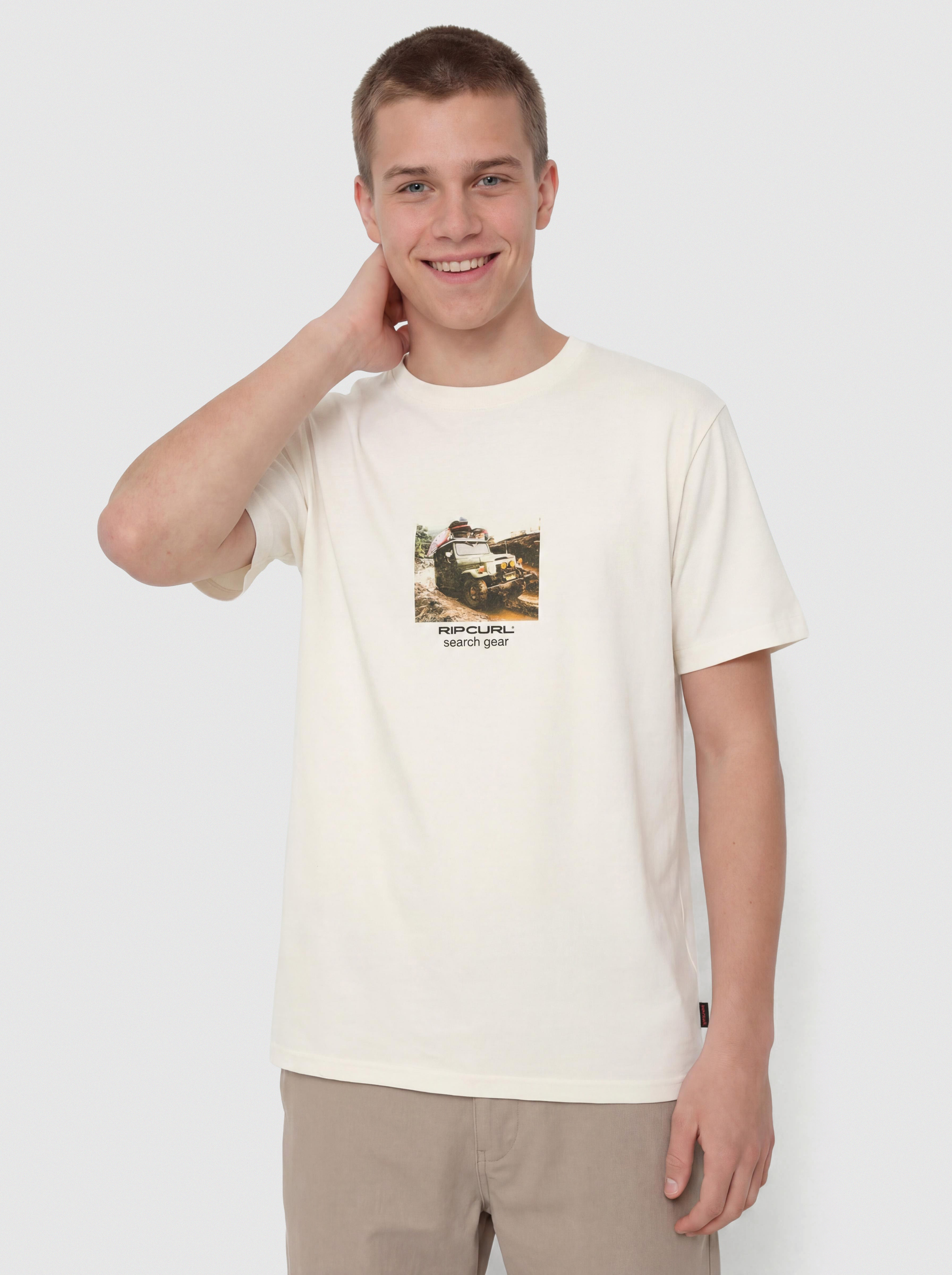 T-shirt Rip Curl Search Rig (bone)