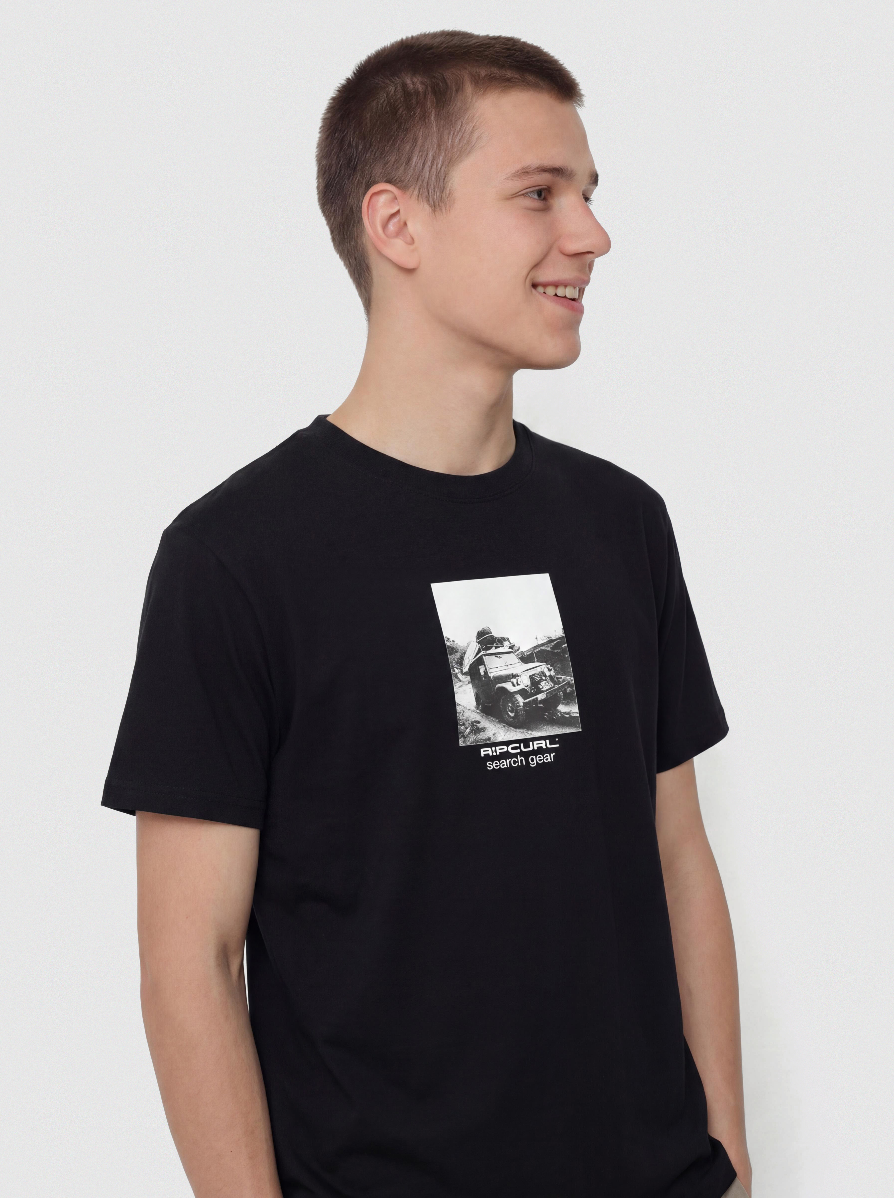 T-shirt Rip Curl Search Rig (black)
