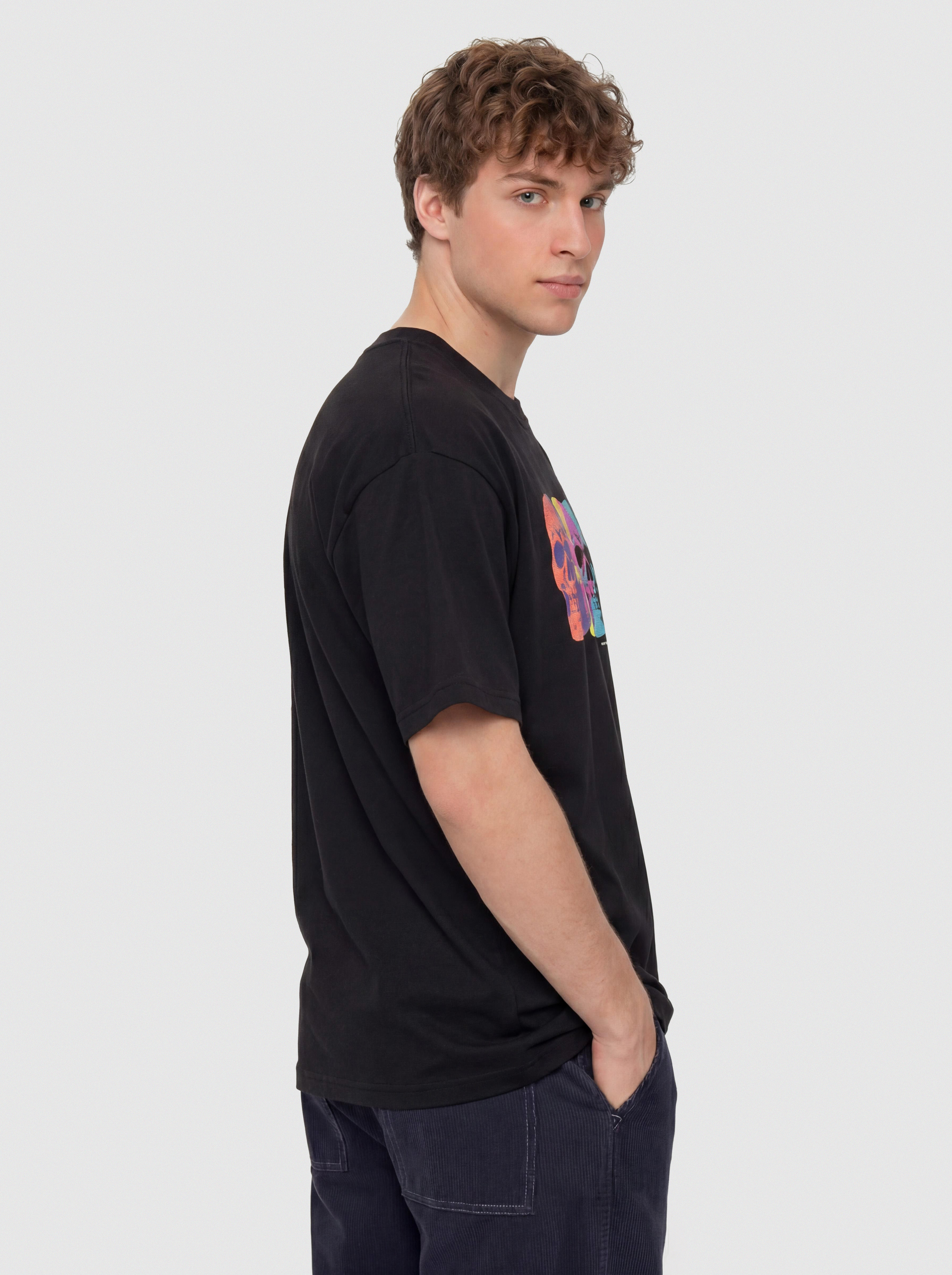 T-shirt Vans Bone Head Loose (black)