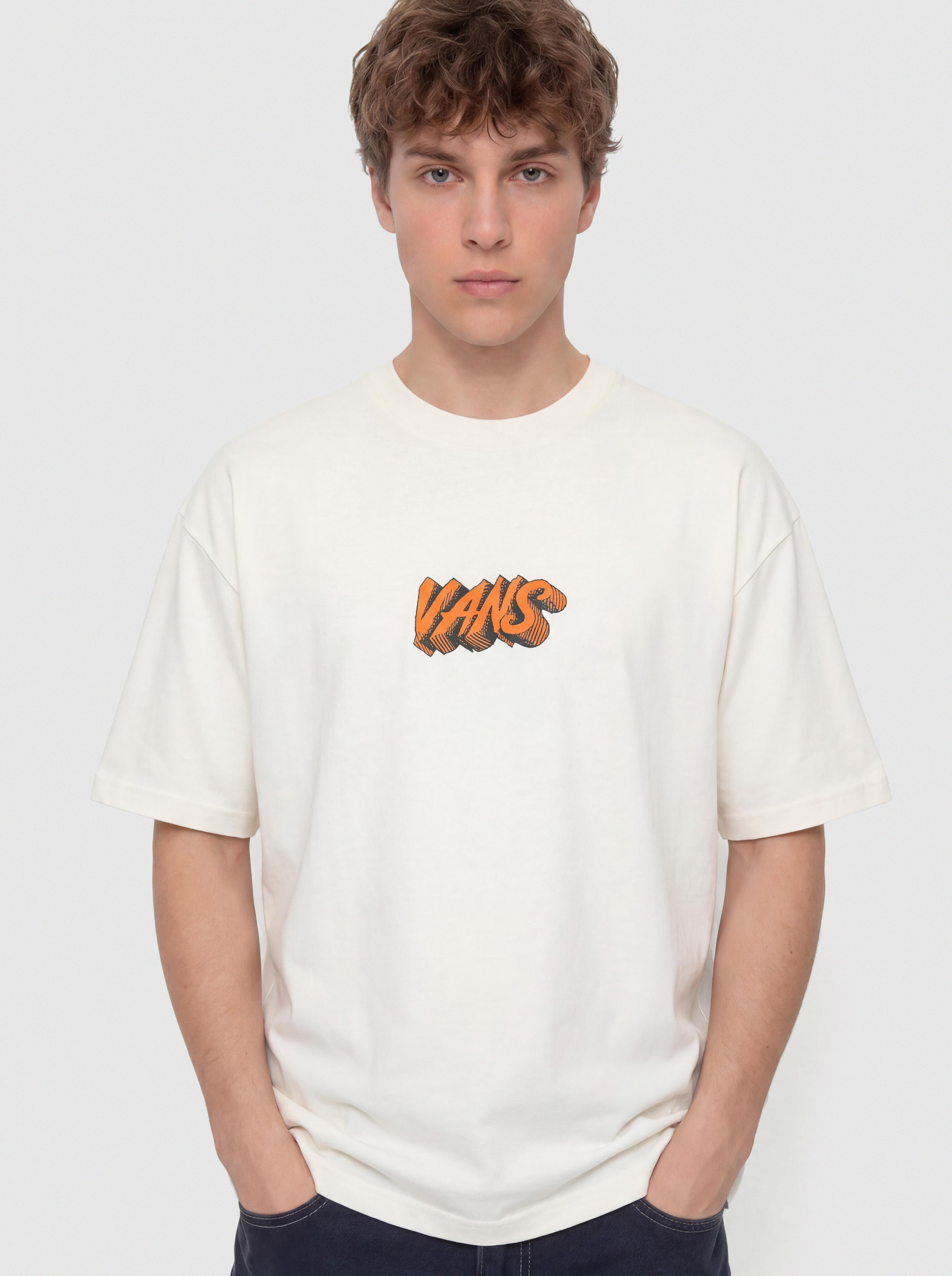 T-shirt Vans Stone Swirl Loose (egret)