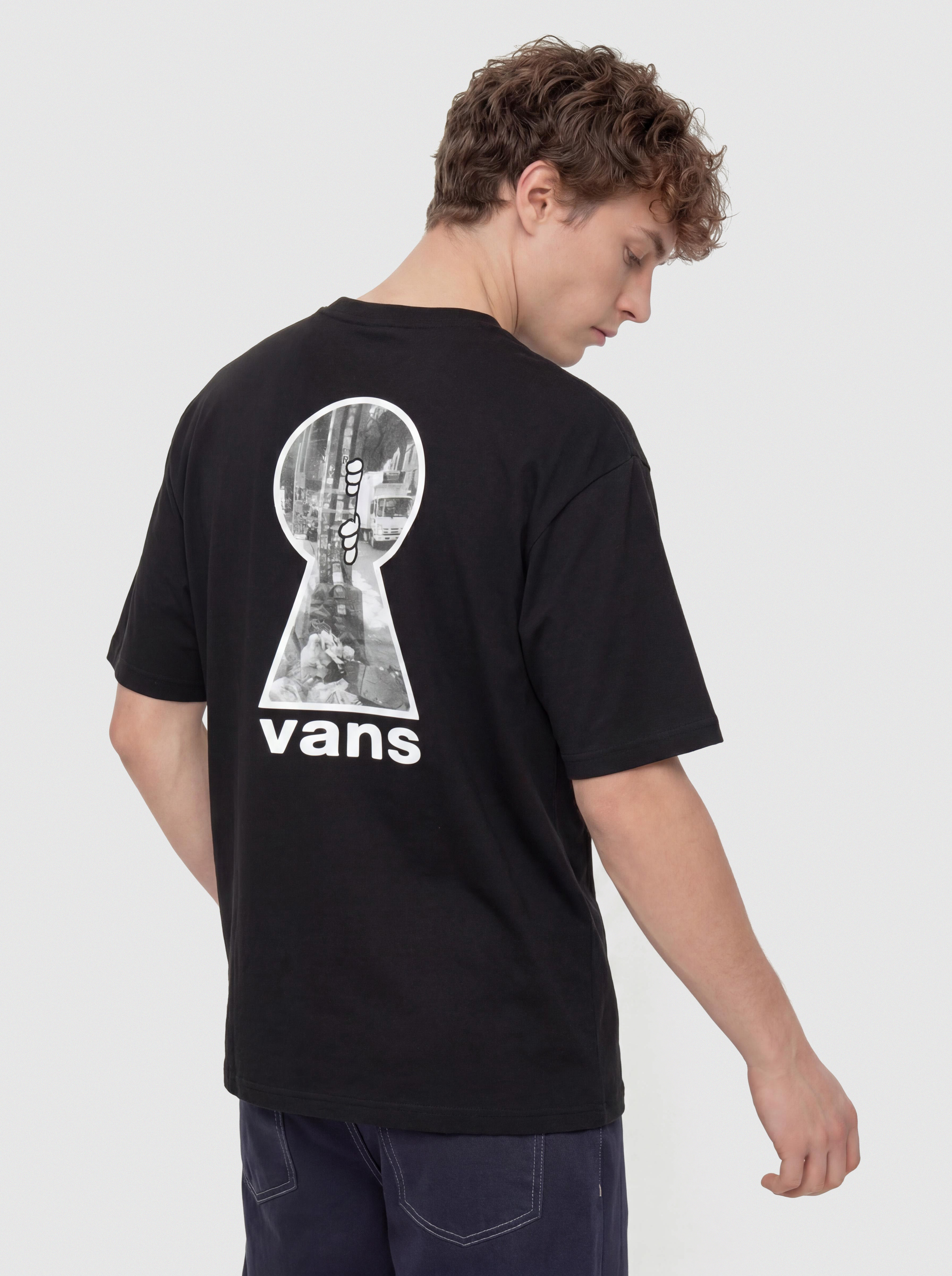 T-shirt Vans Keyhole Classic (black)