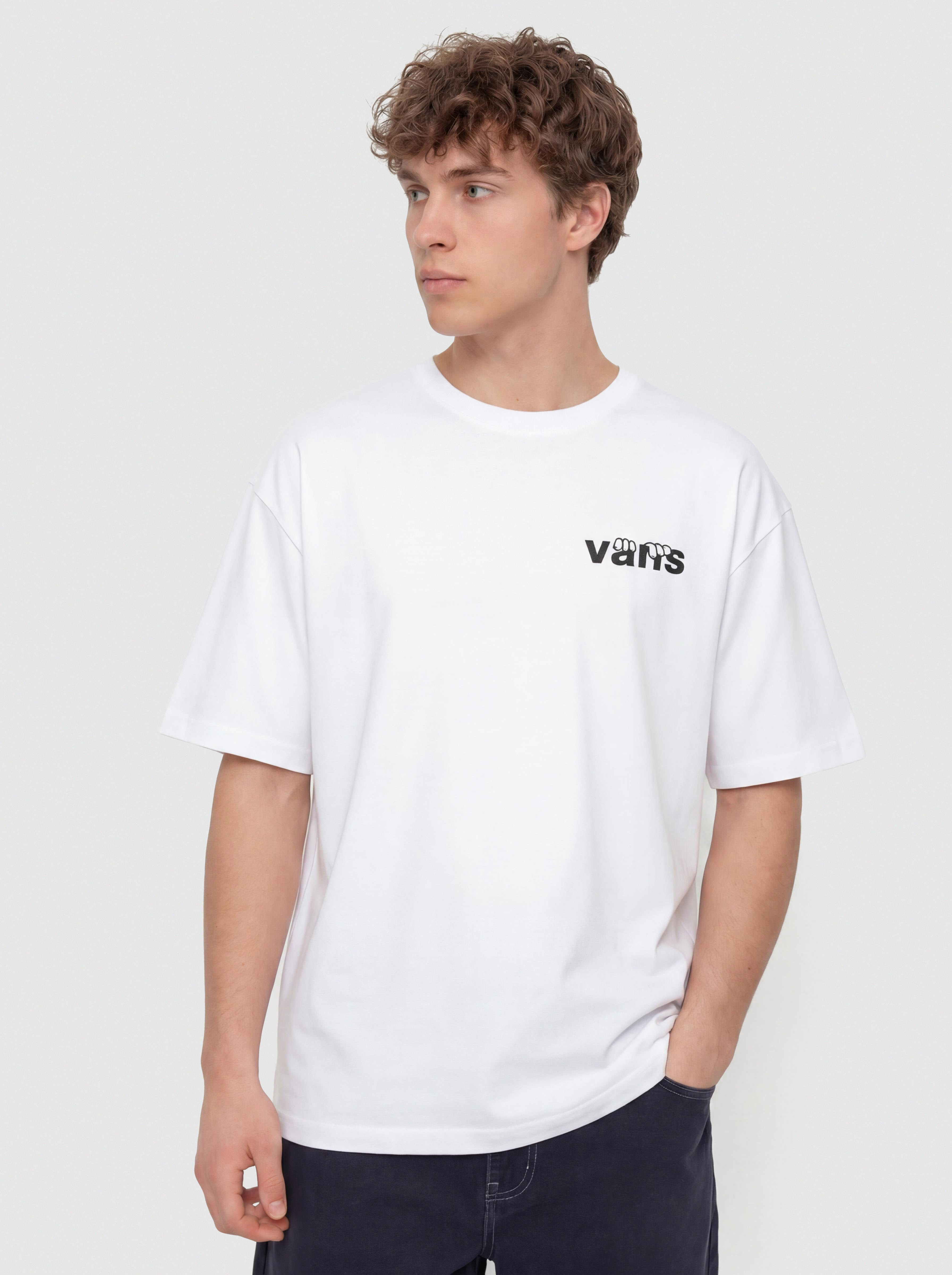T-shirt Vans Keyhole Classic (white)