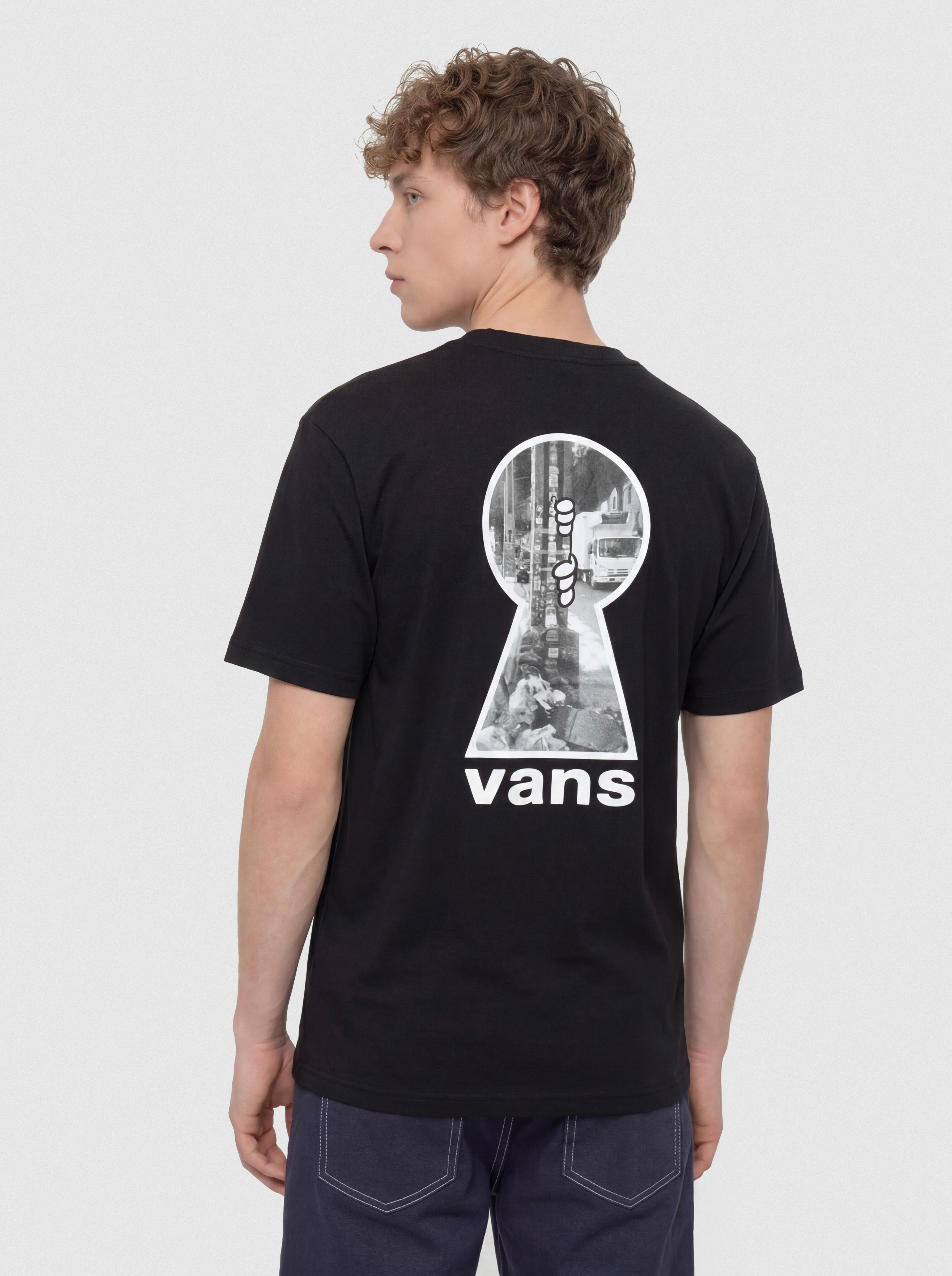 T-shirt Vans Keyhole Classic (black)