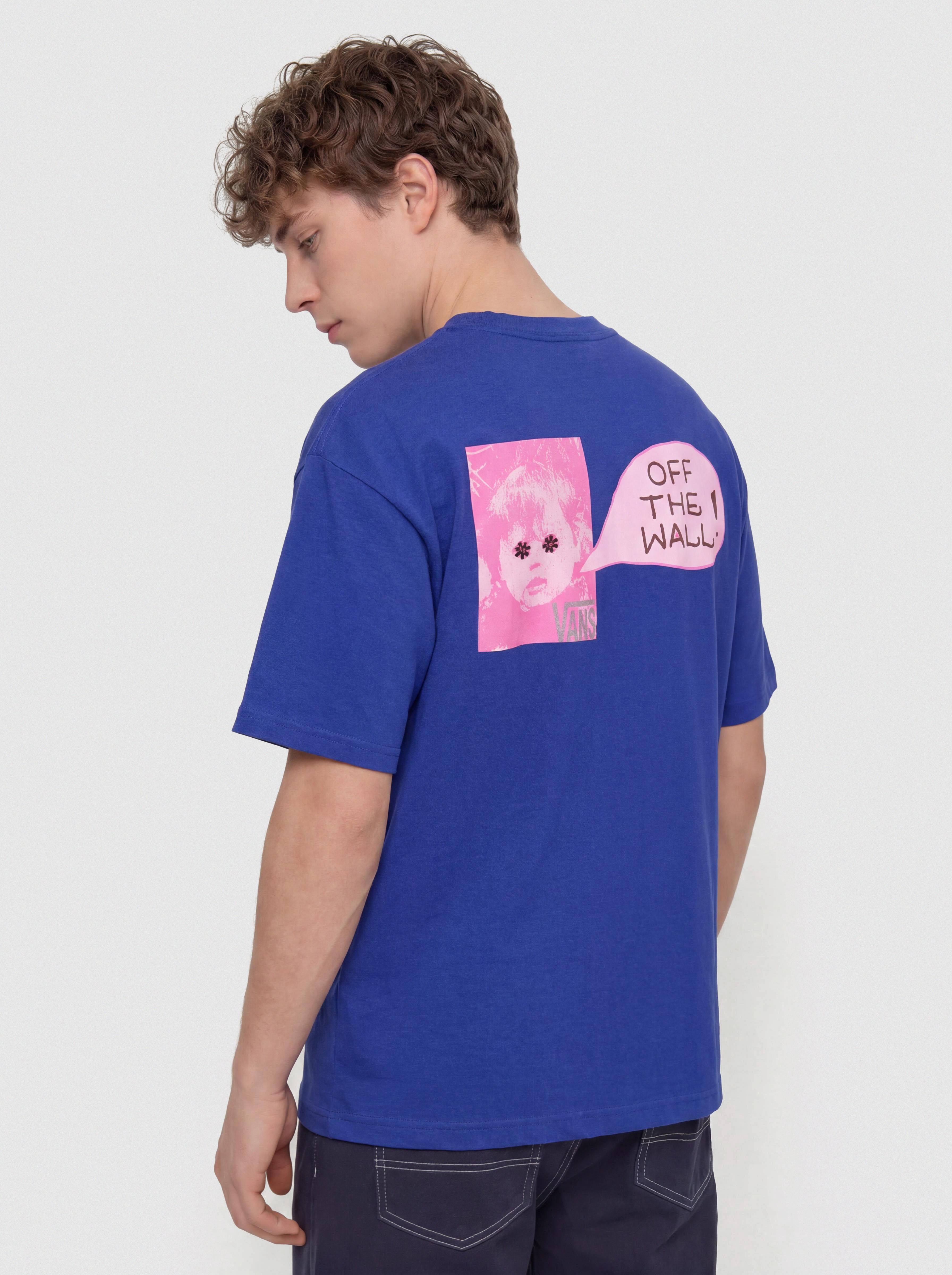 T-shirt Vans Side Talk (royal cobalt)