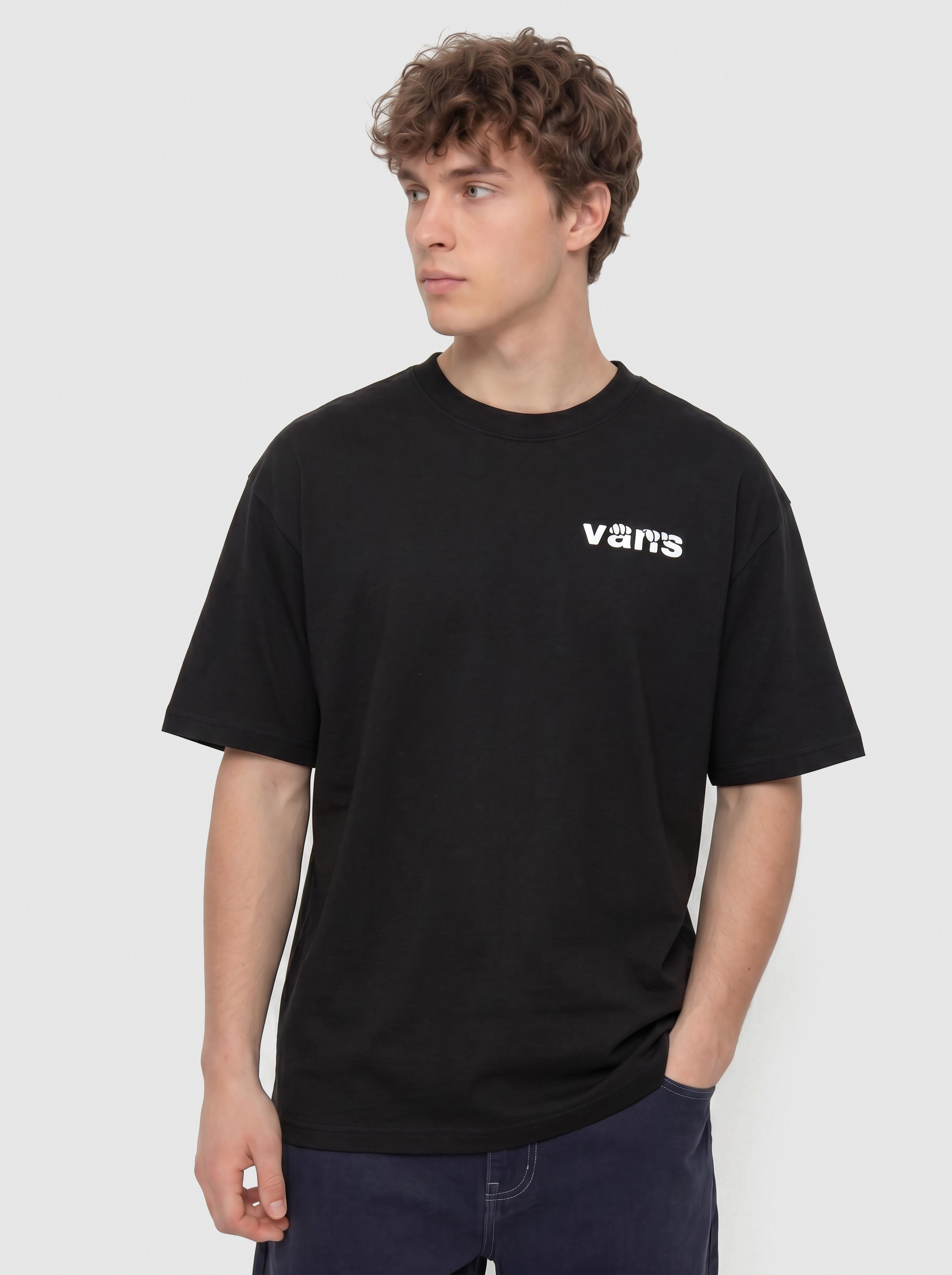 T-shirt Vans Keyhole Classic (black)