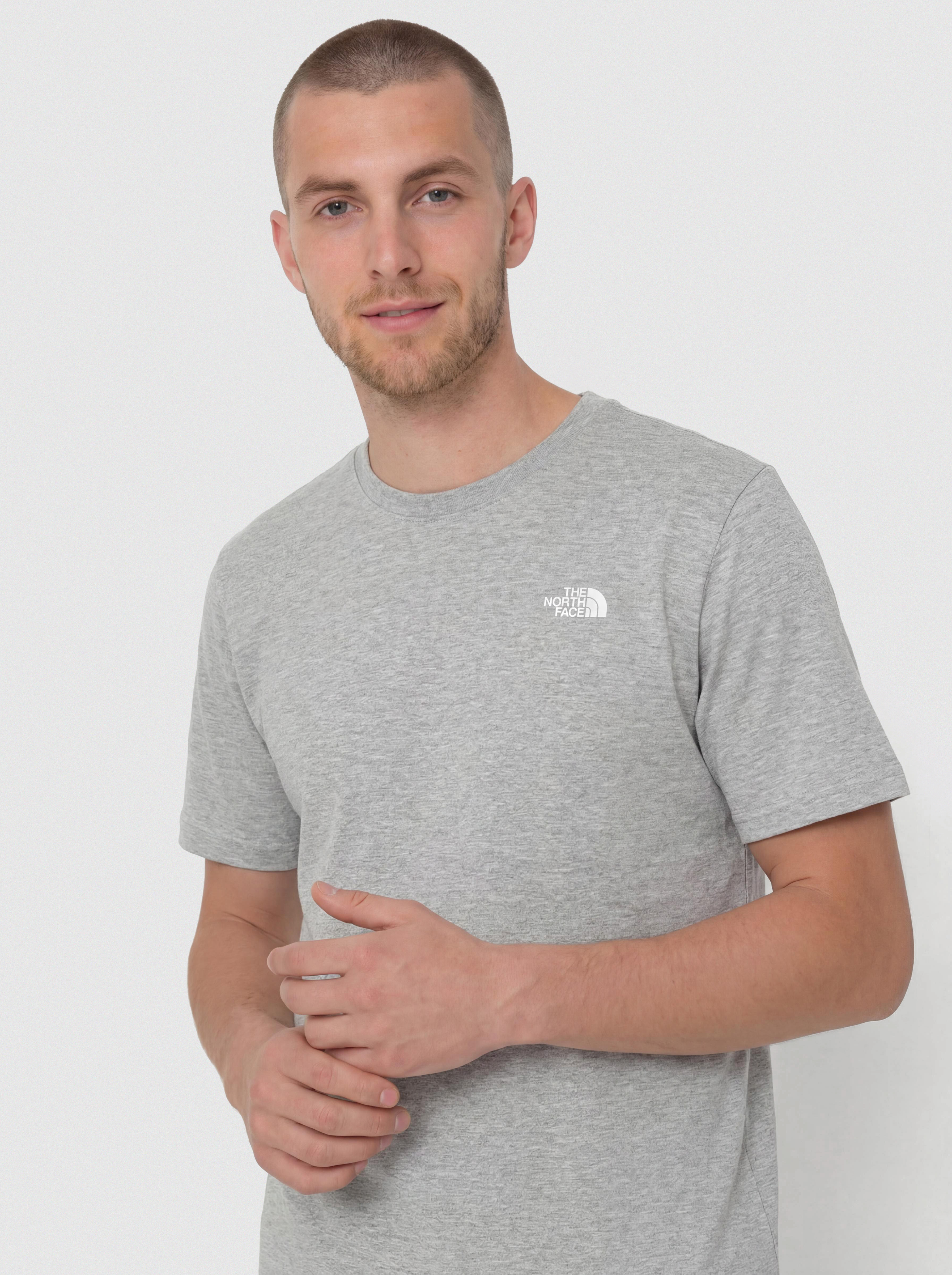 T-shirt The North Face Evolution Simple Dome (tnf pale grey h)