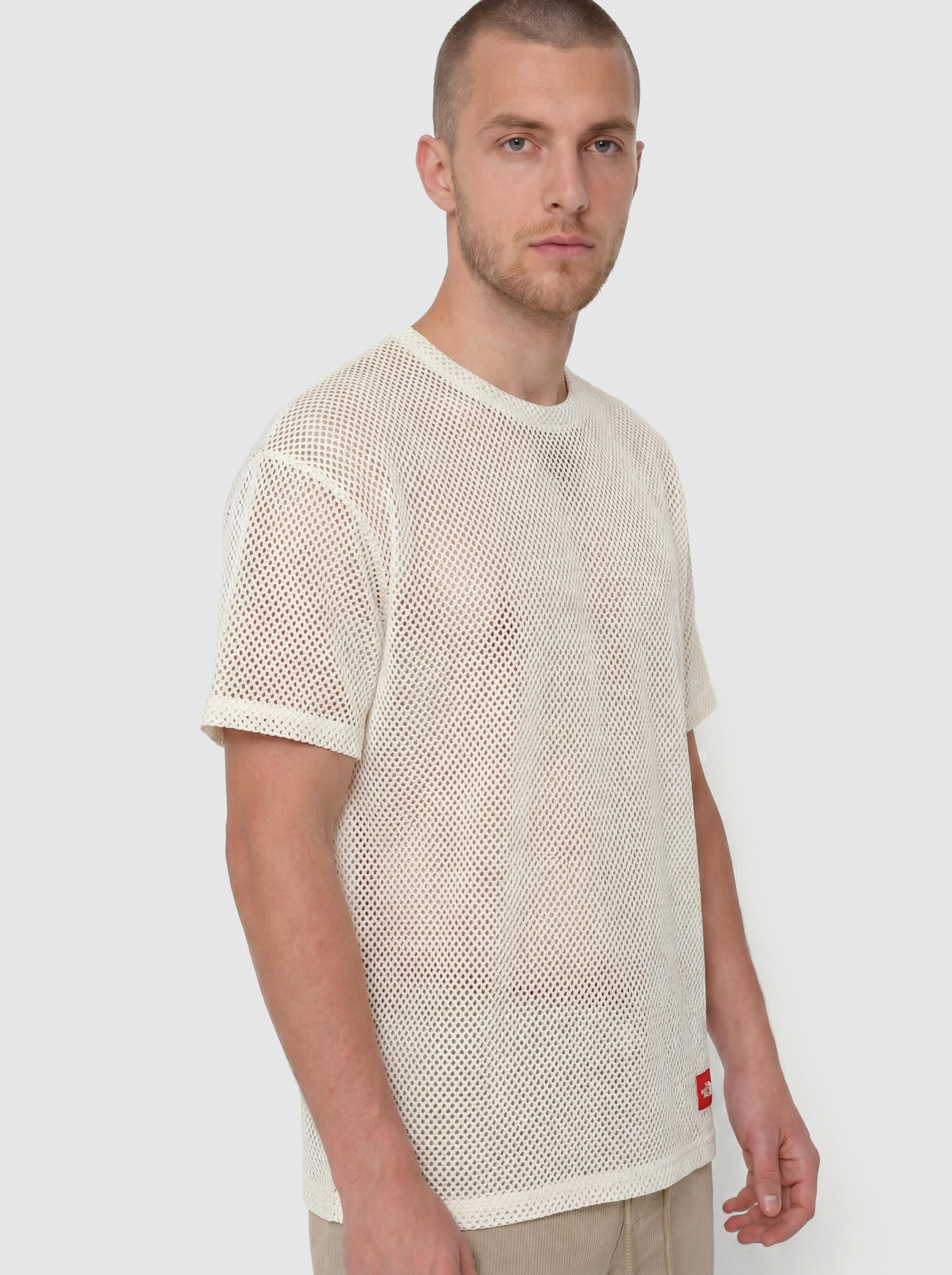 T-shirt The North Face Tnf Red Box Mesh (white dune)