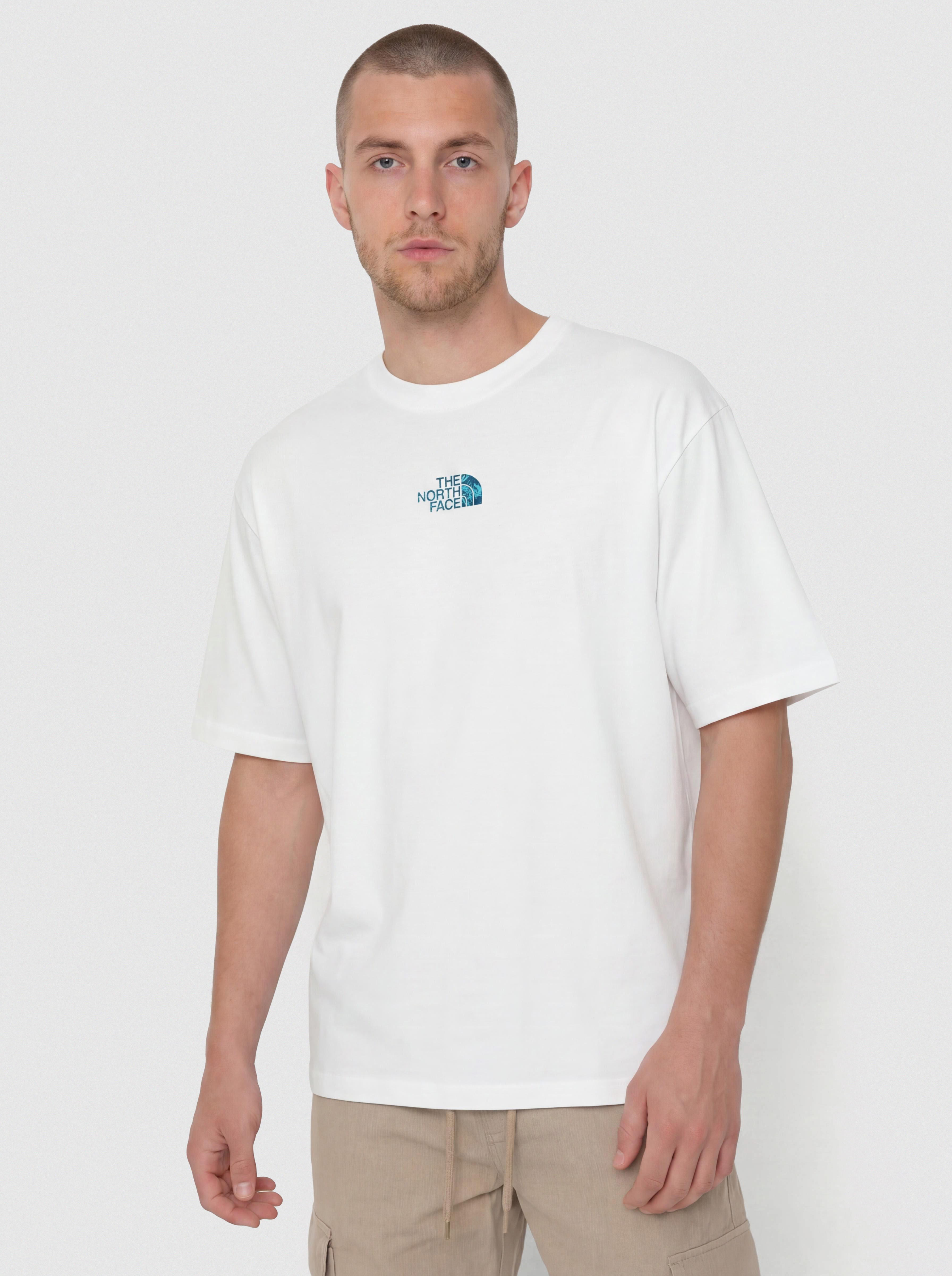 T-shirt The North Face Liquid Logo Oversize (tnf white)