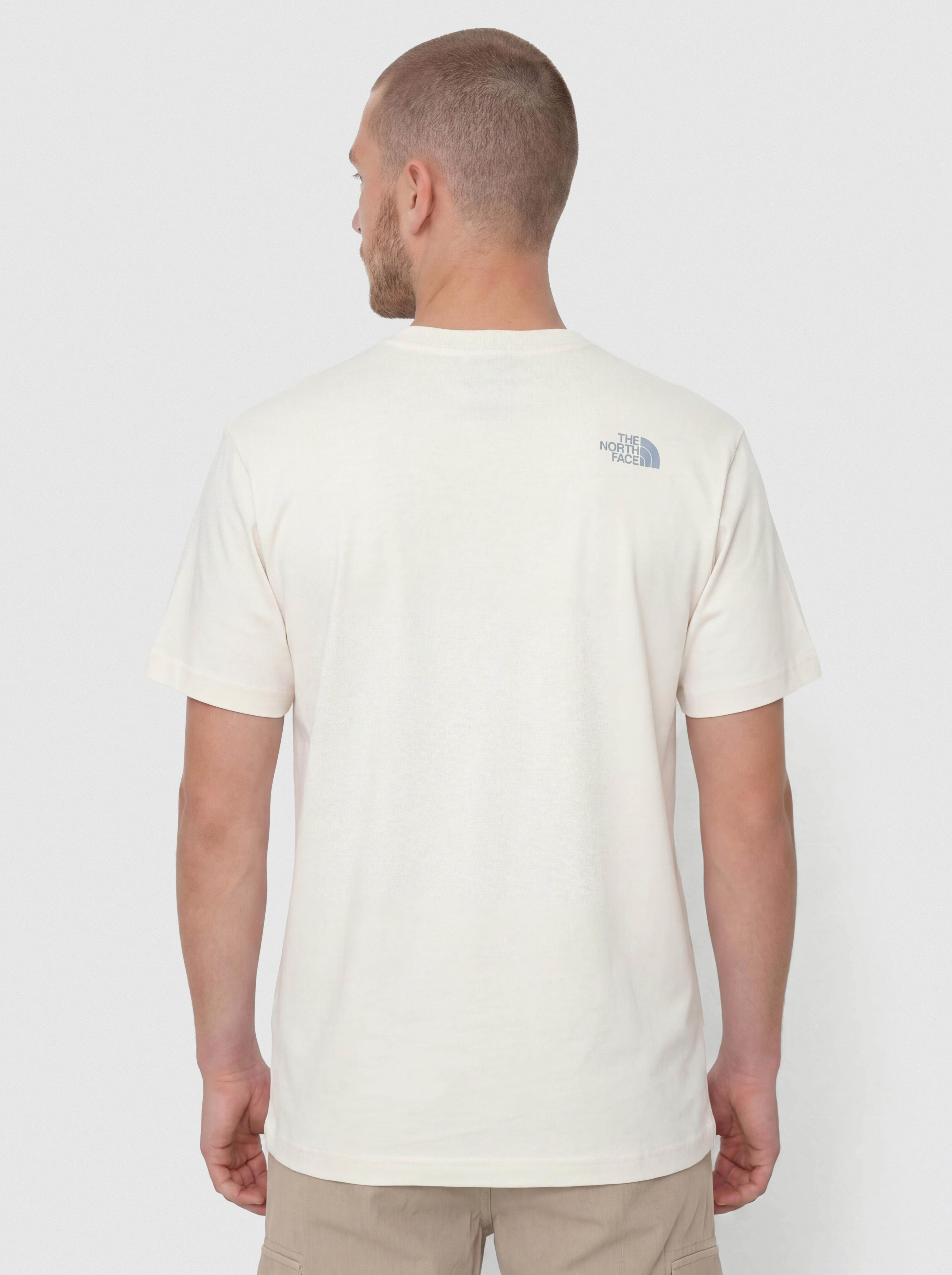 T-shirt The North Face Logo Twist Relaxed (white dune)