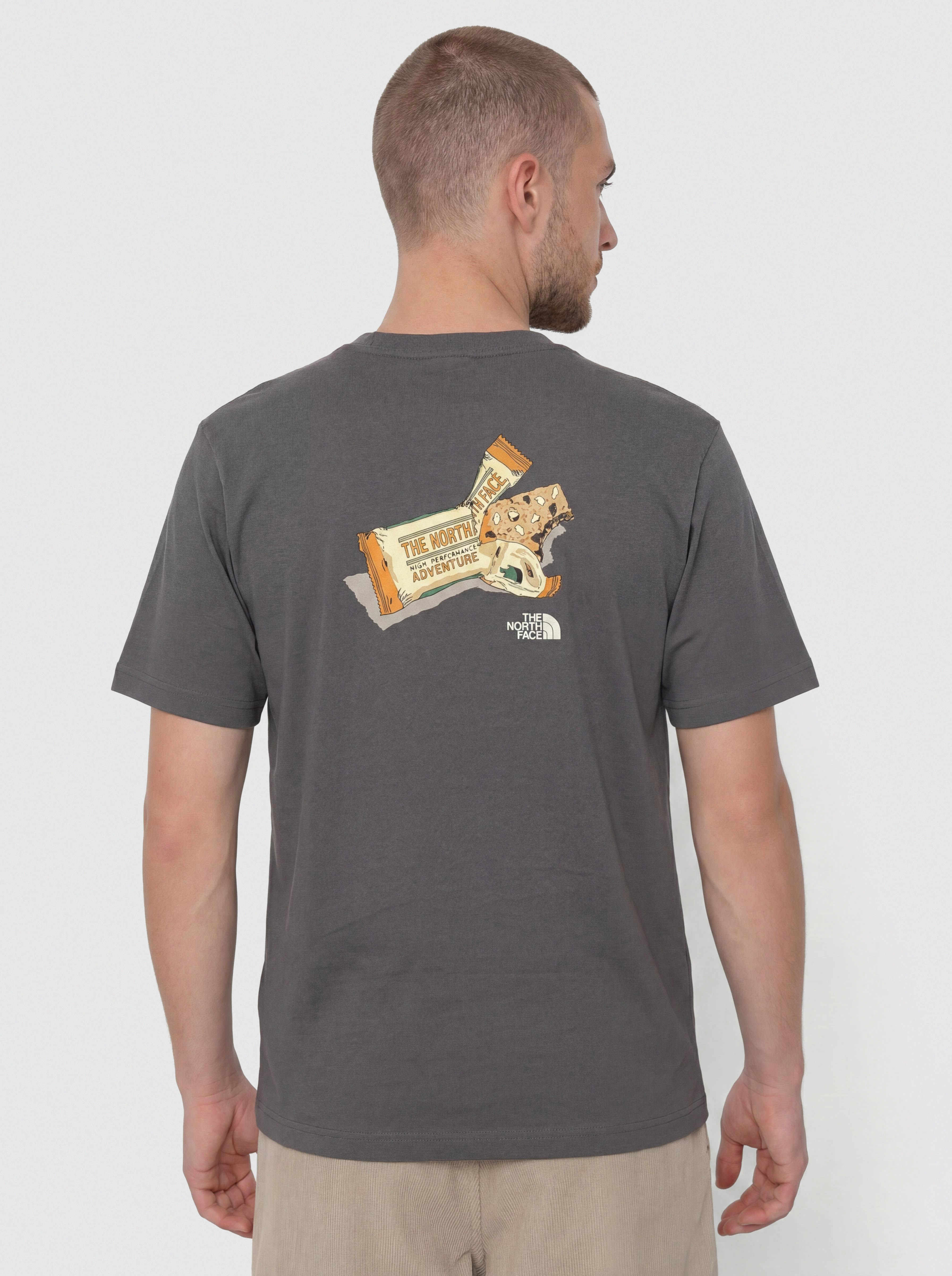 T-shirt The North Face Tnf Snack Relaxed (anthracite grey)