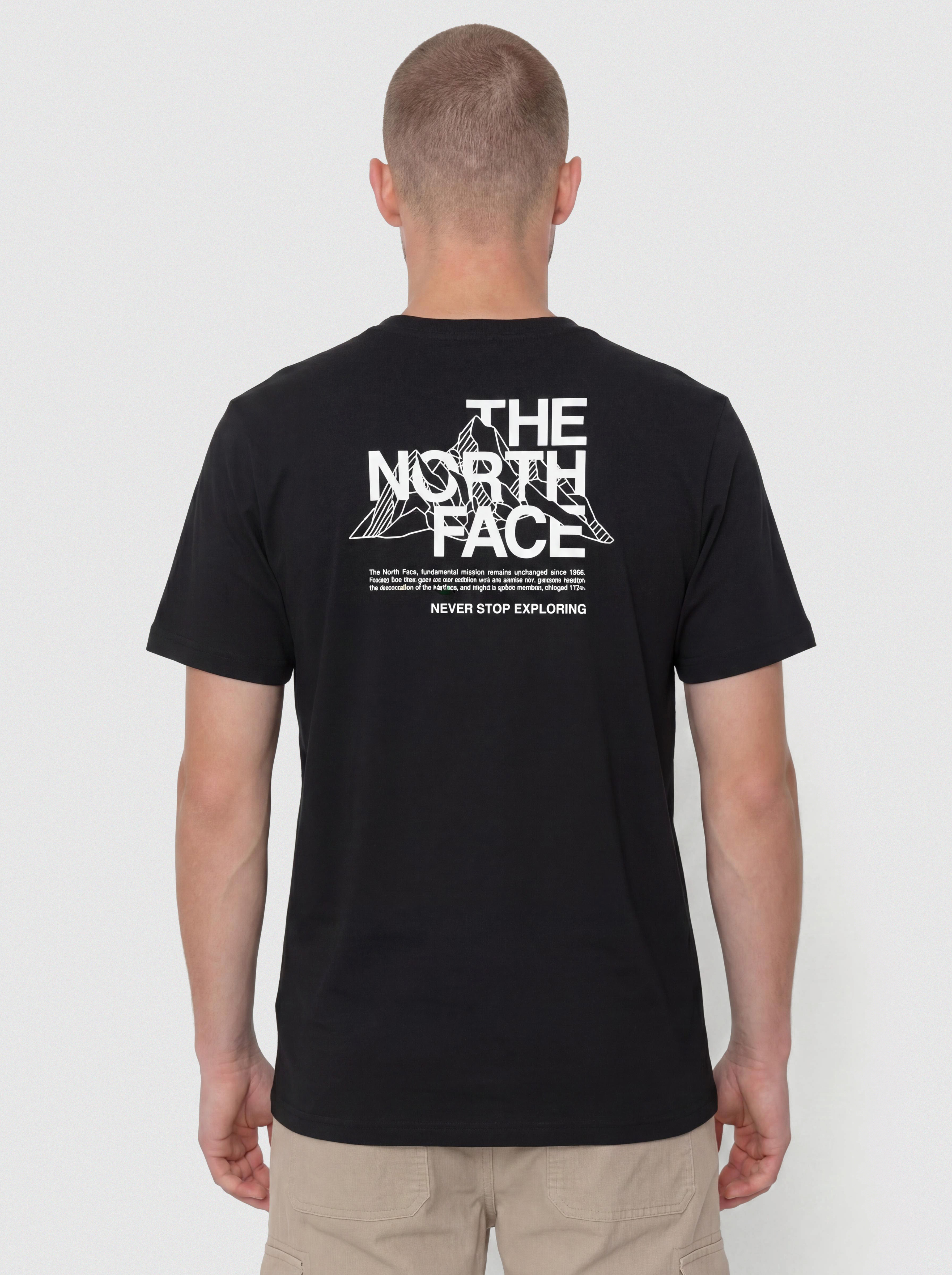 T-shirt The North Face Mountain Sketch (tnf black)
