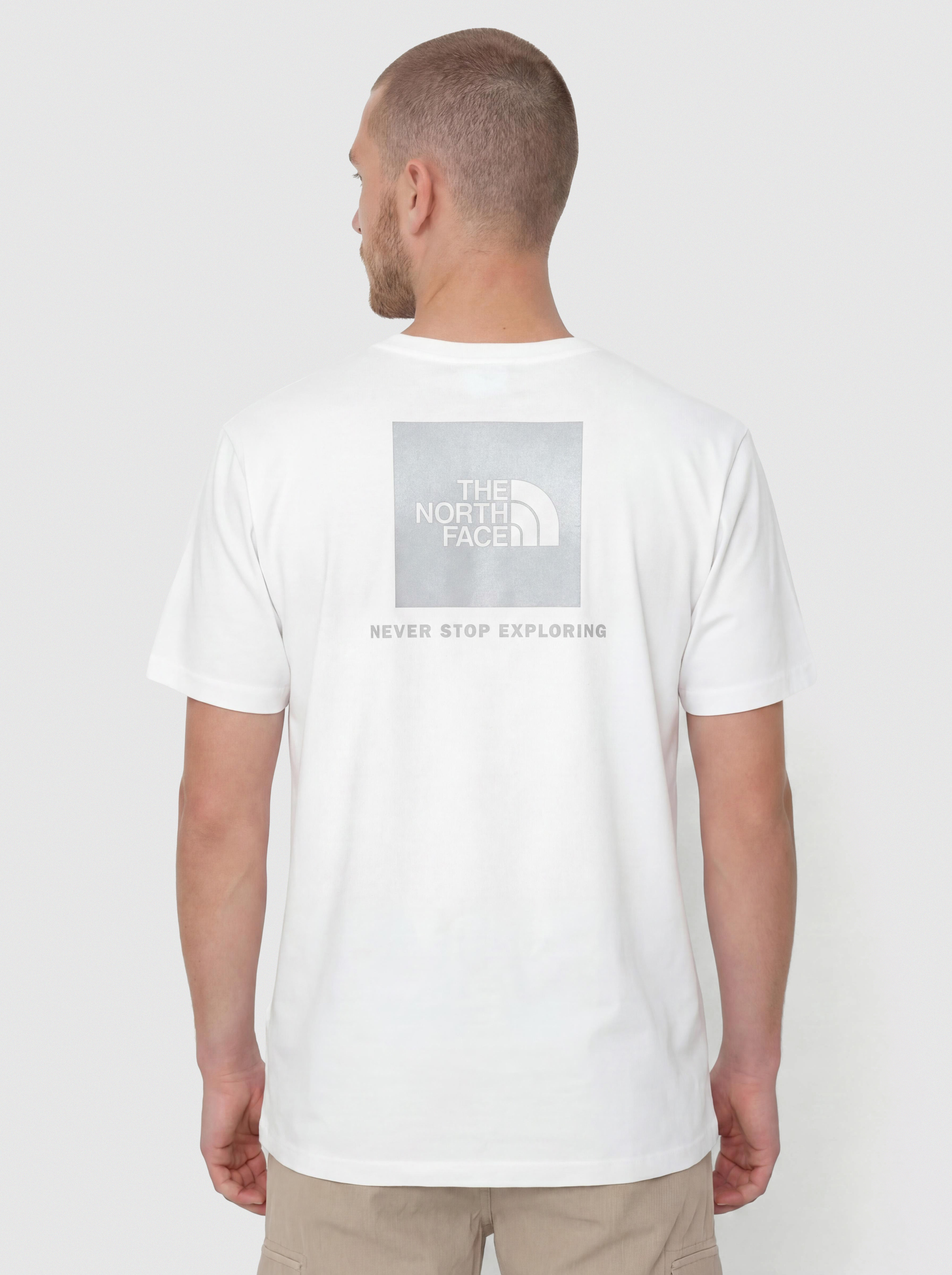 T-shirt The North Face Reflective Box Nse (tnf white reflective)