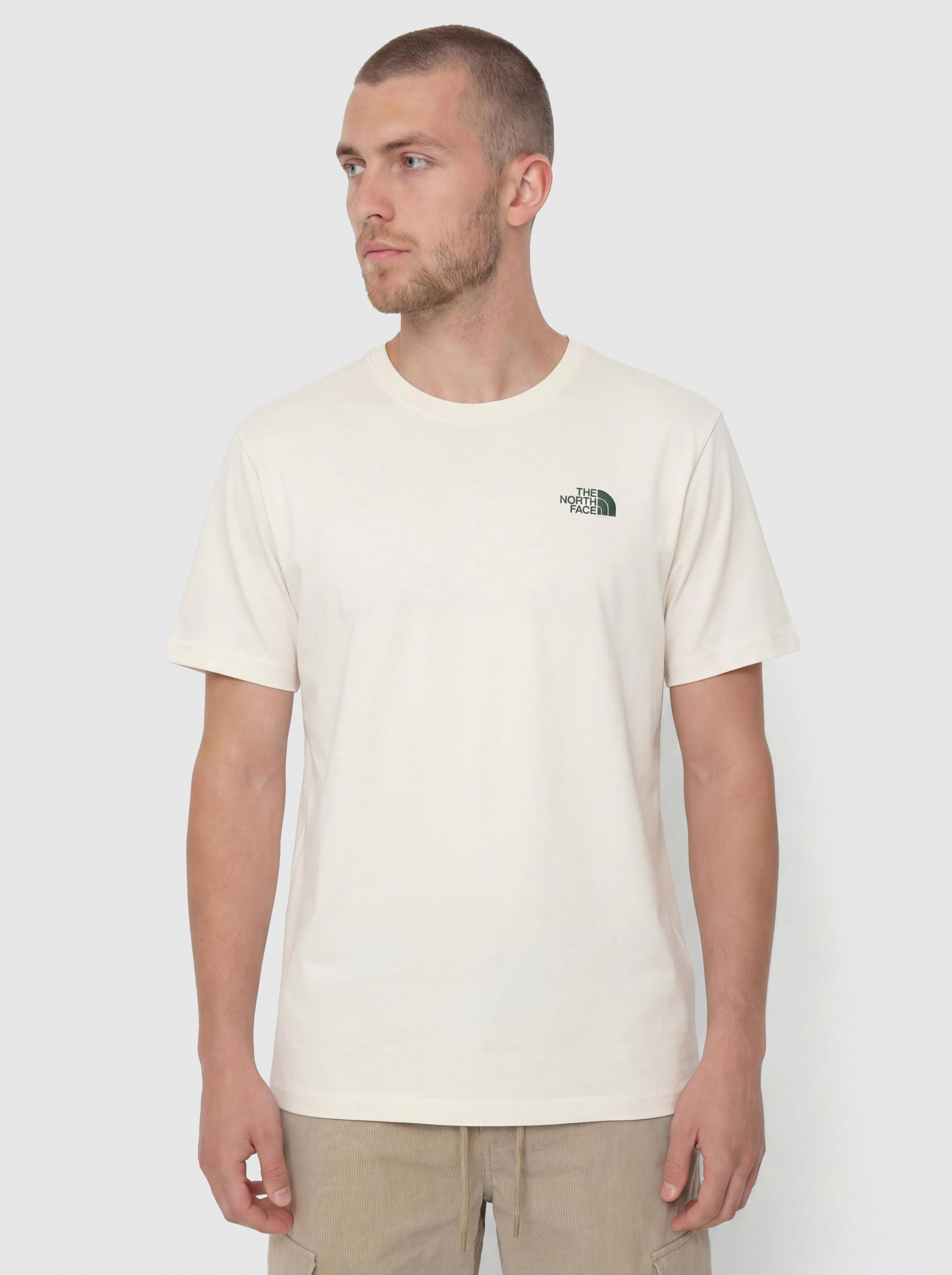 T-shirt The North Face Retro Earth Relaxed (white dune)