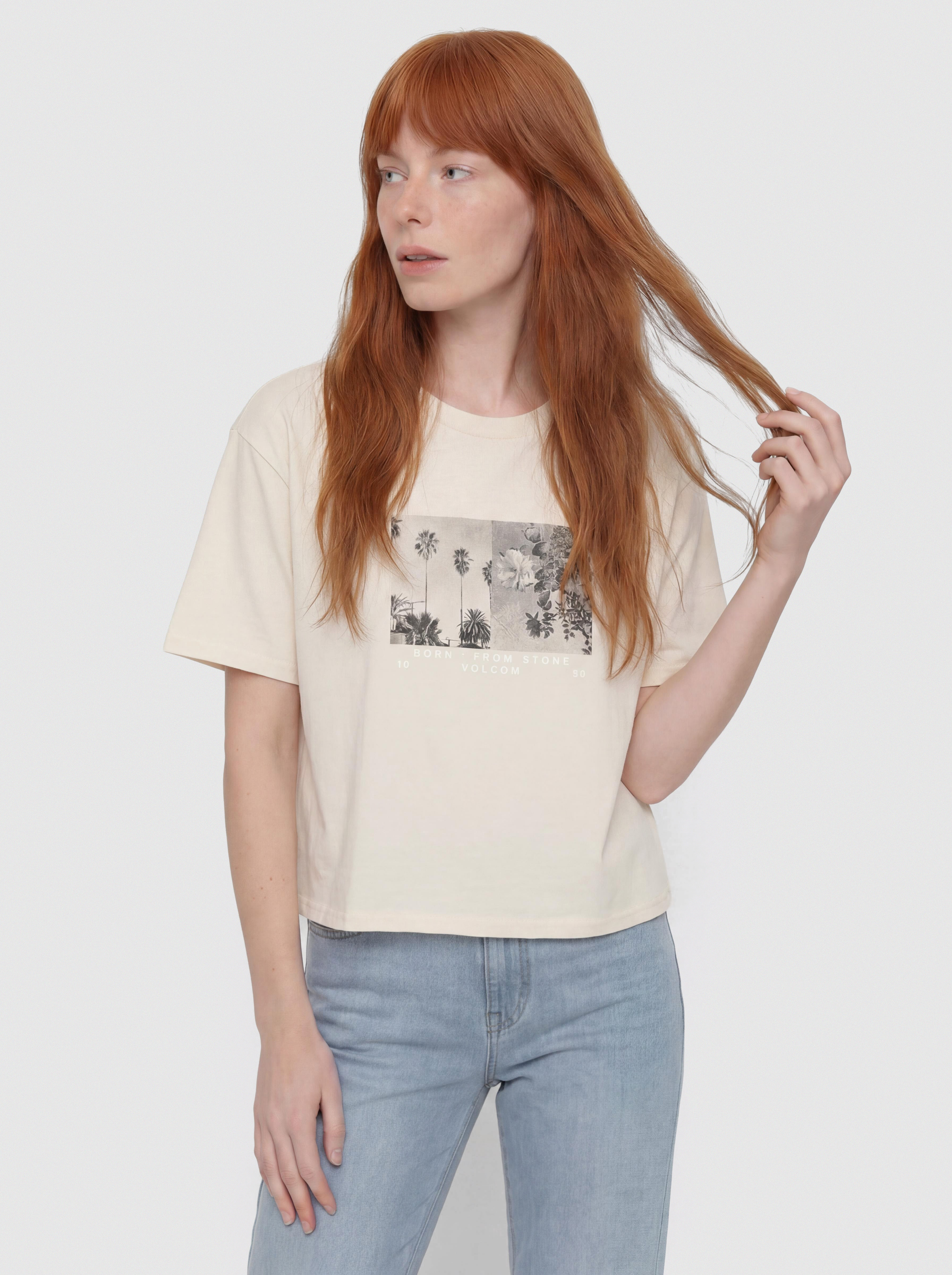 T-shirt Volcom Bliss Wmn (vintage white)