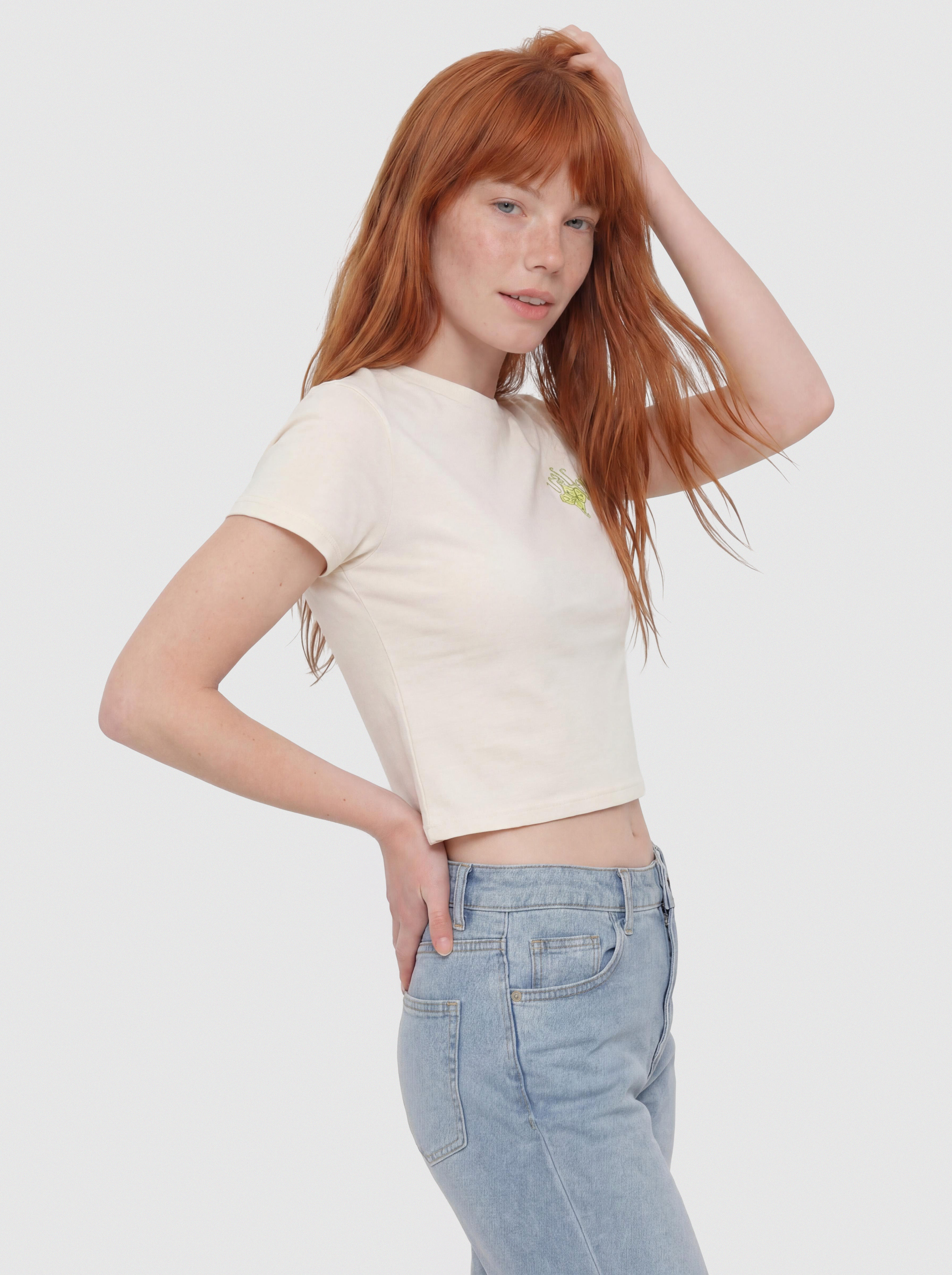 T-shirt Volcom Moove On Wmn (vintage white)